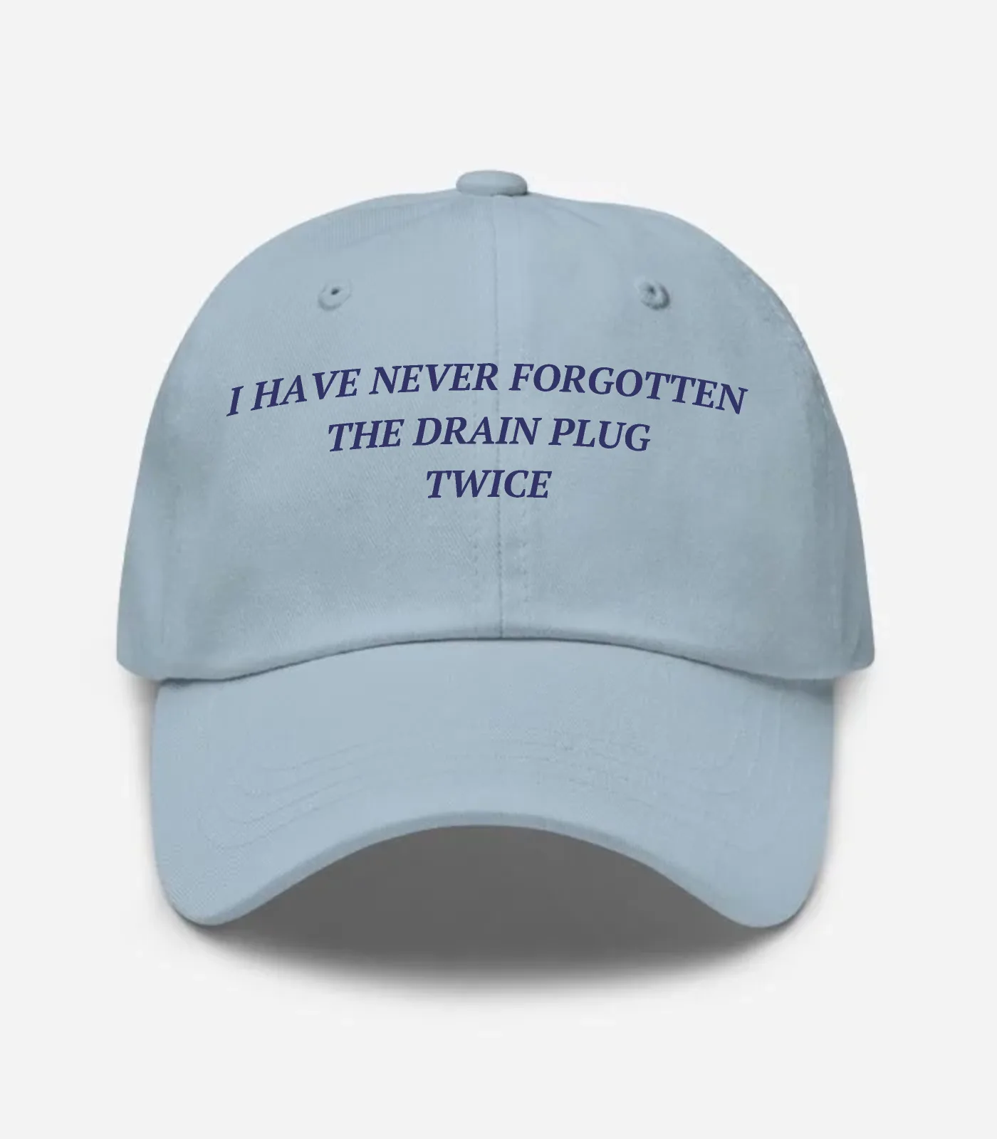 I Have Never Forgotten The Drain Plug Twice Hat