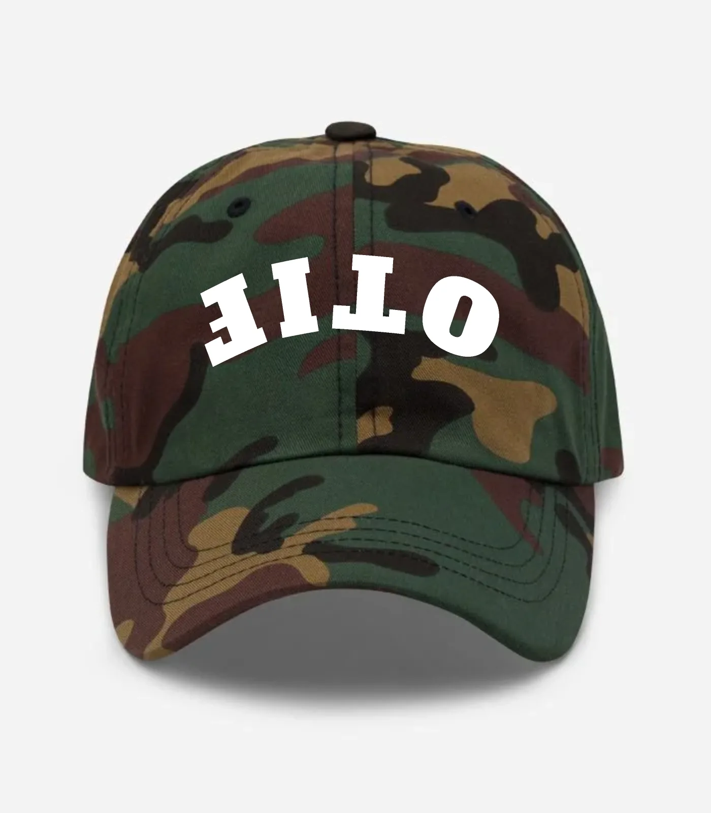 Otif Upside Down Hat - Green Camo