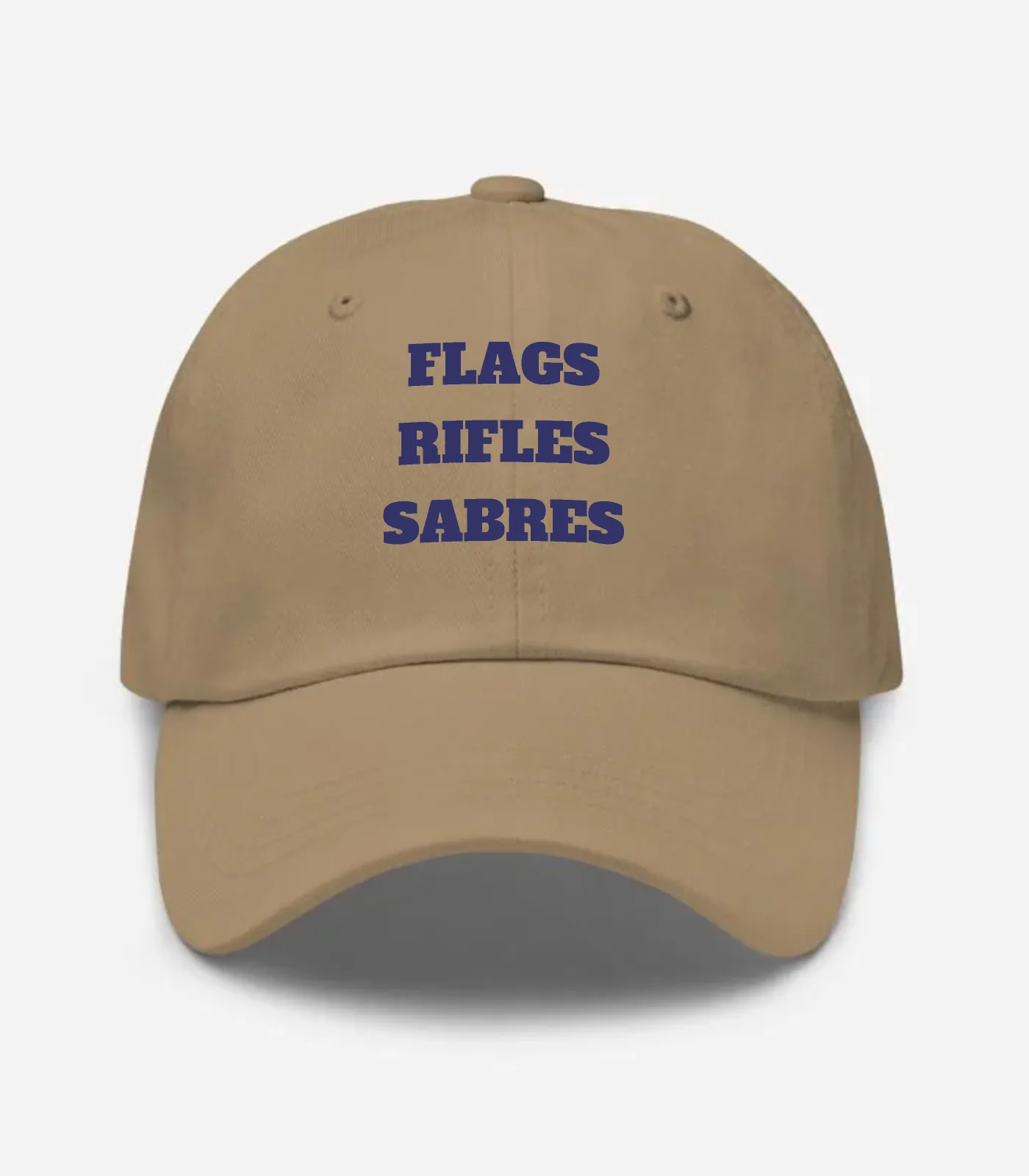 Flags Rifles Sabres Hat - Khaki