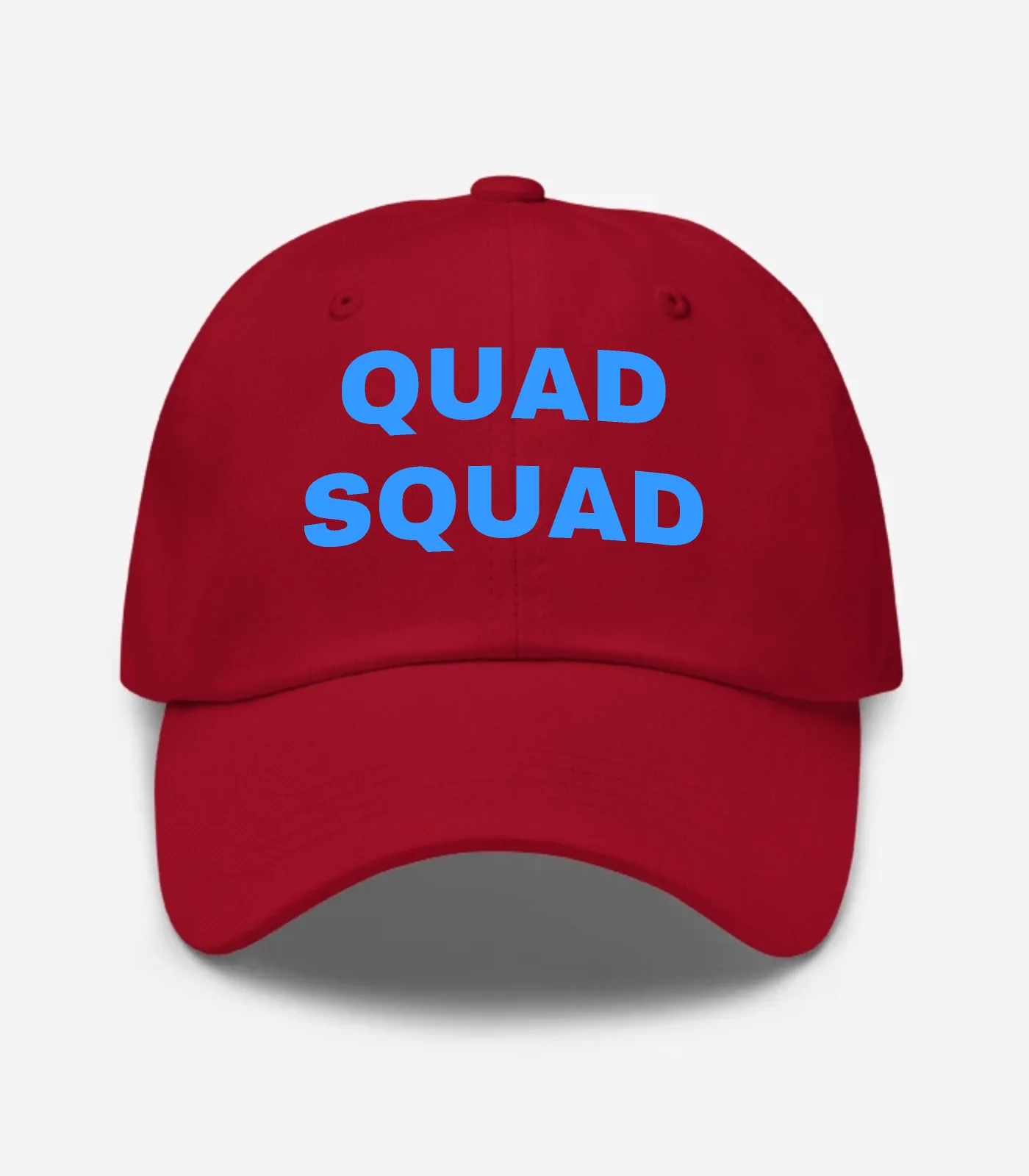 Quad Squad Hat - Cranberry
