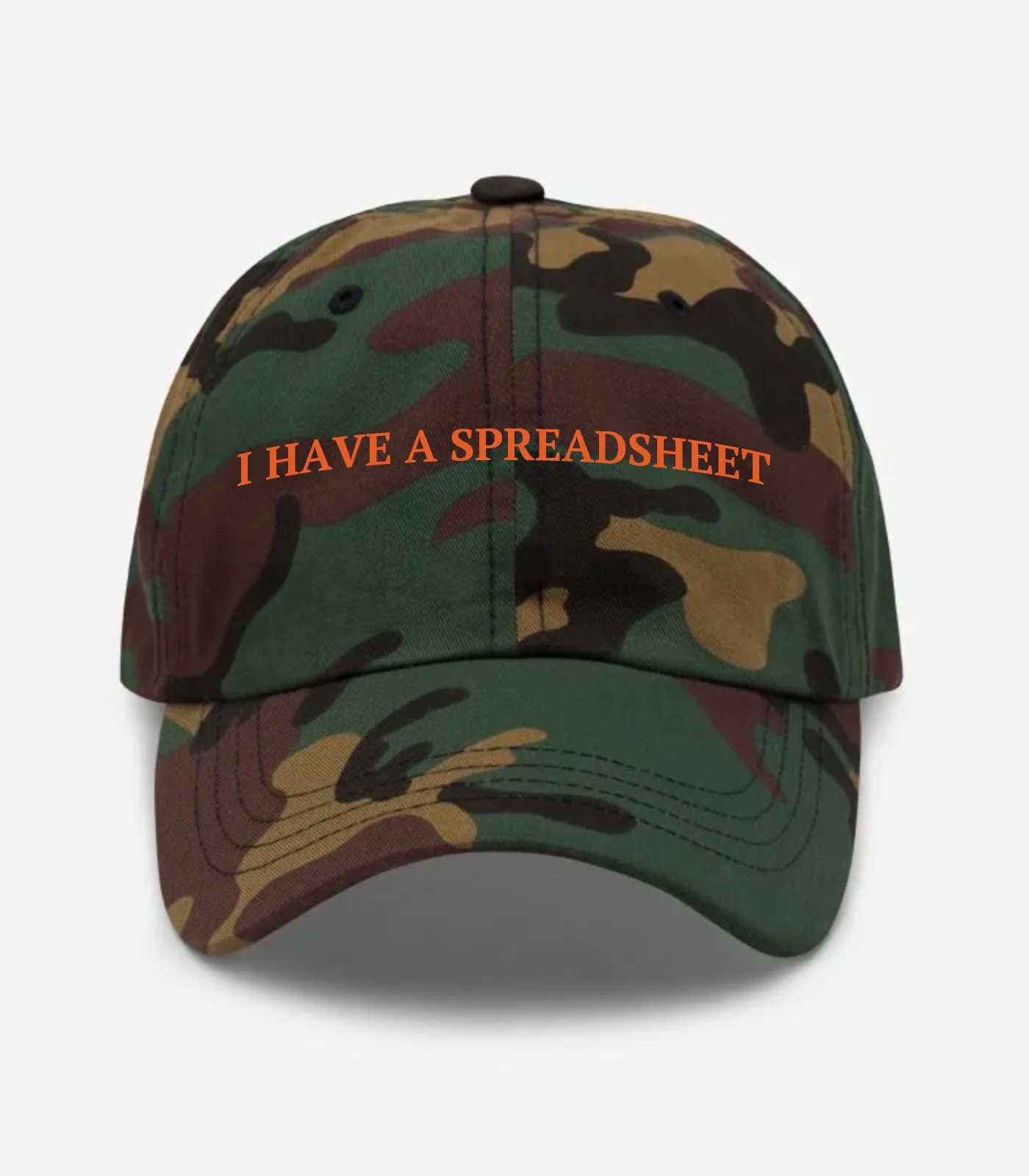I Have A Spreadsheet Hat