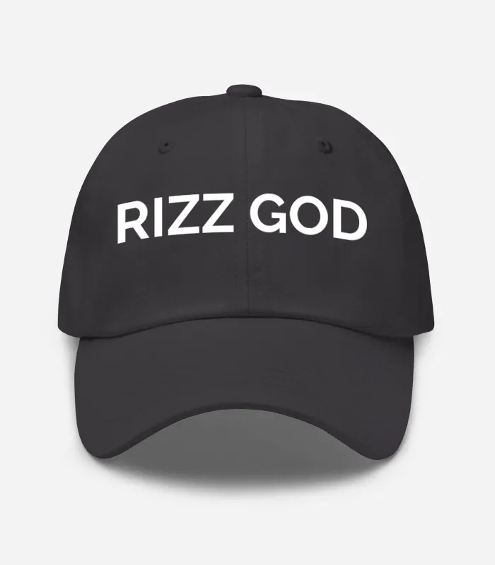 Rizz God Hat - Dark Grey