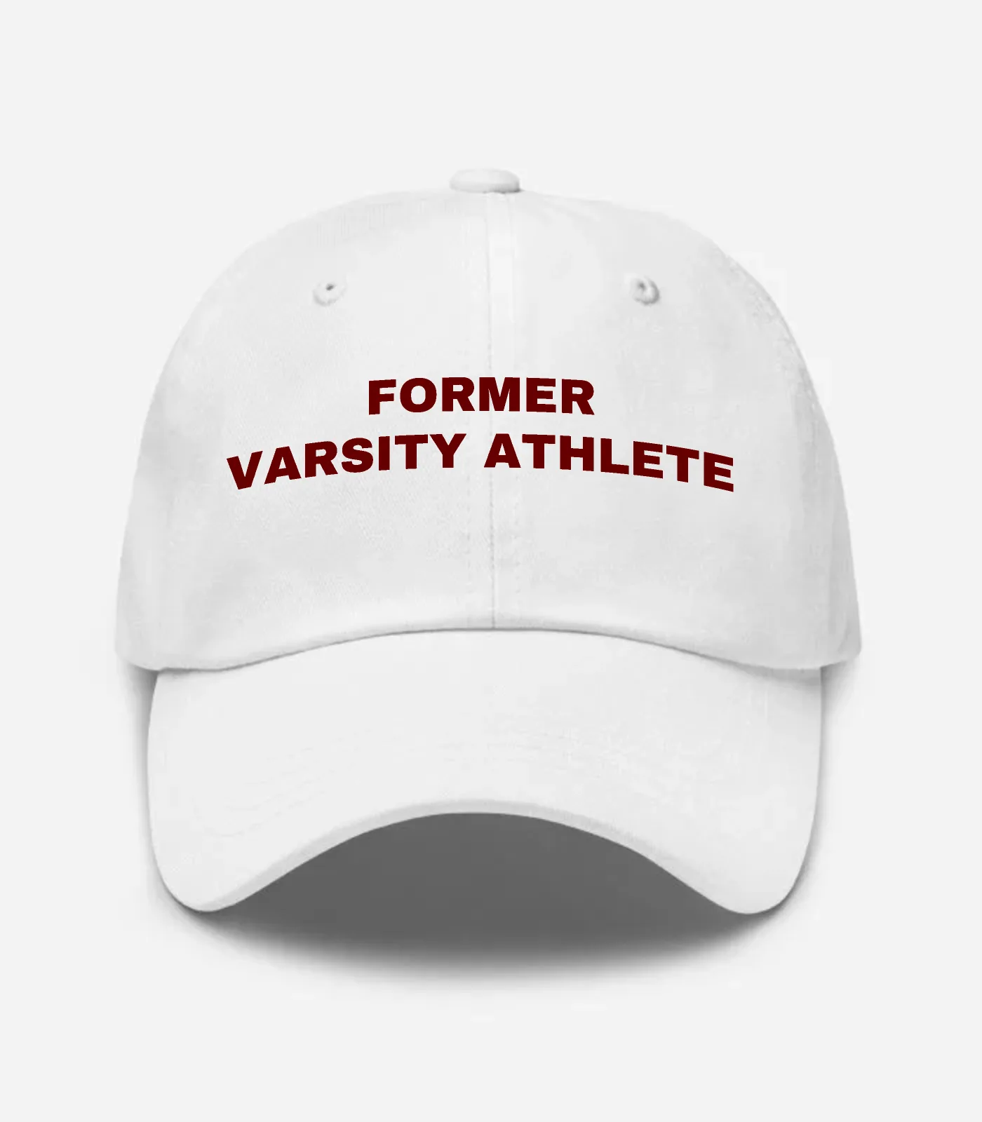 Former Varsity Athlete Hat - White