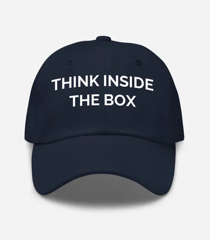 Think Inside The Box Hat - Navy