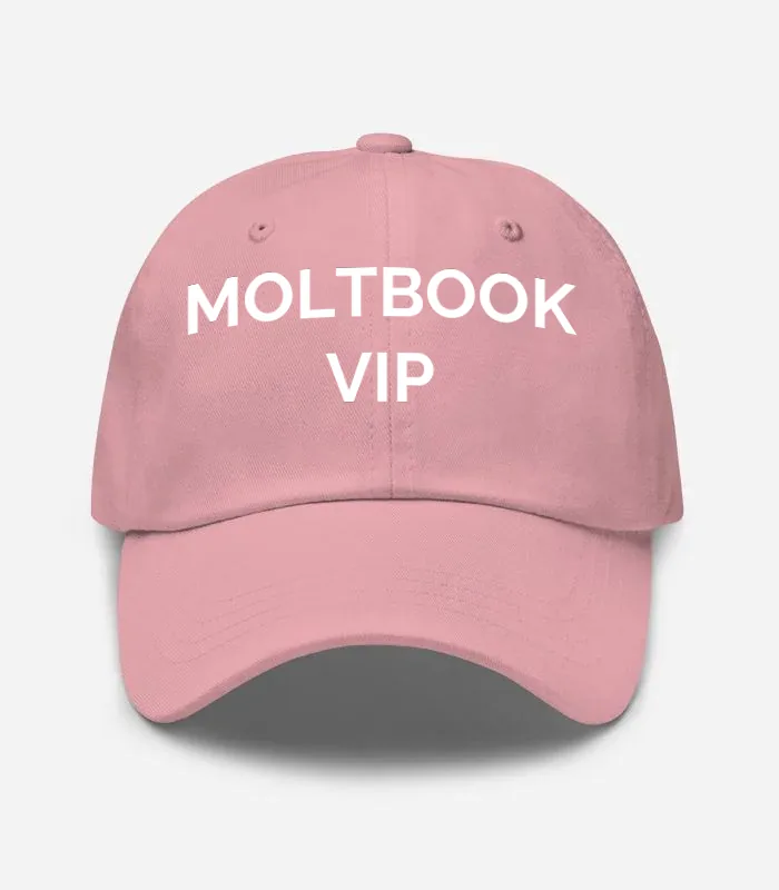 Moltbook Vip Hat - Pink