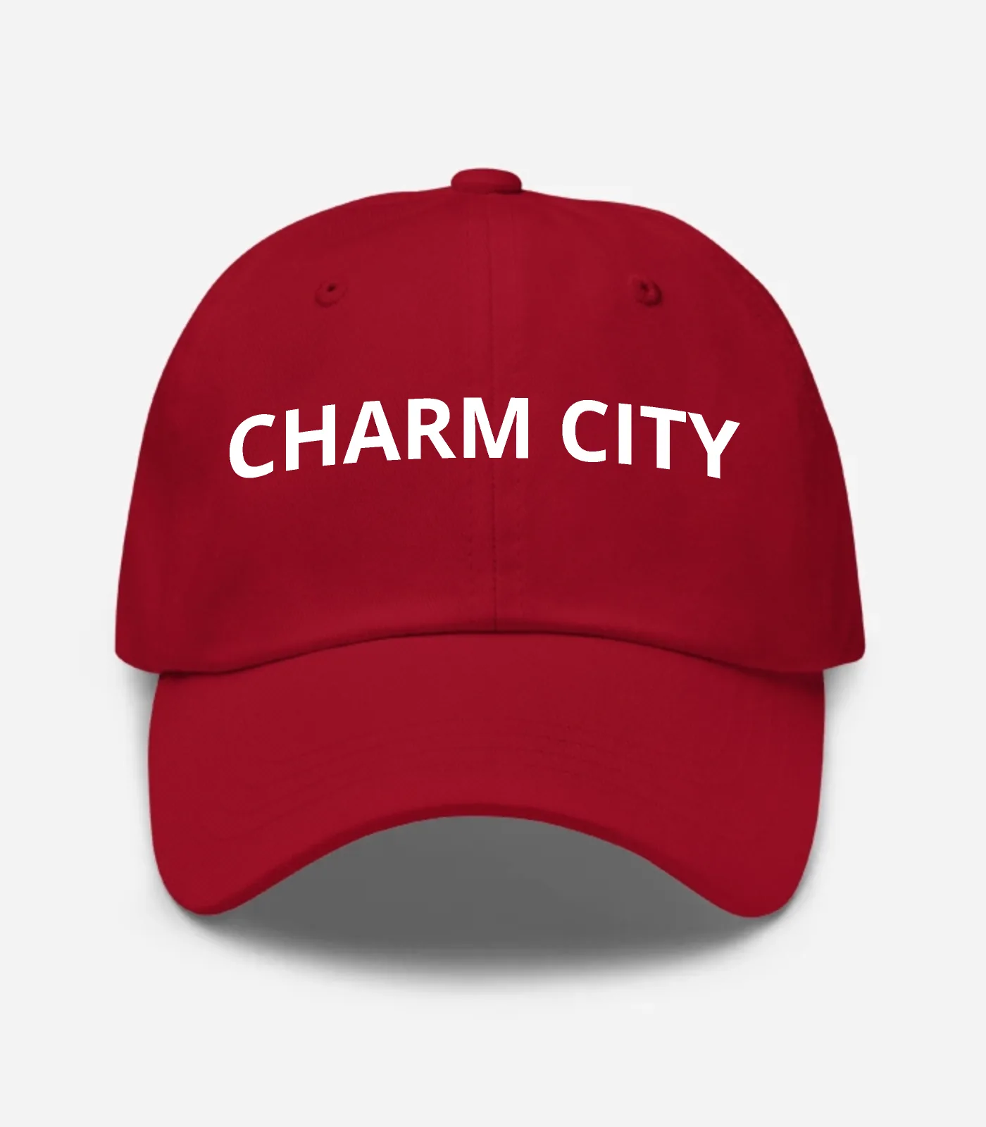 Charm City Hat - Cranberry