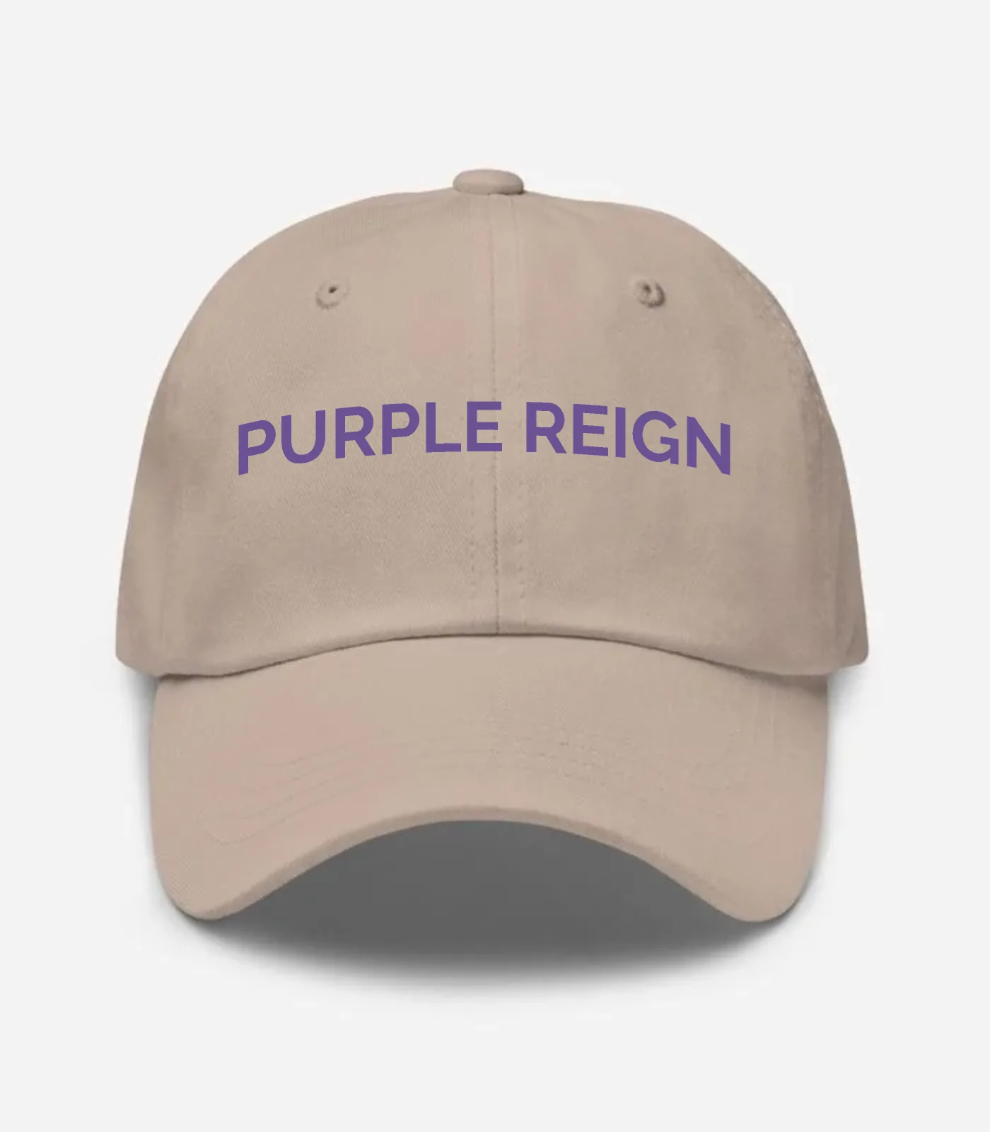 Purple Reign Hat - Stone
