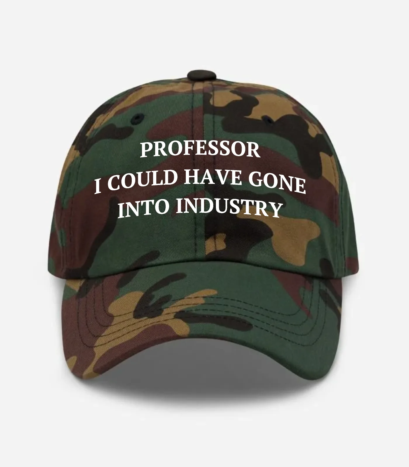 Professor I Could Have Gone Into Industry Hat