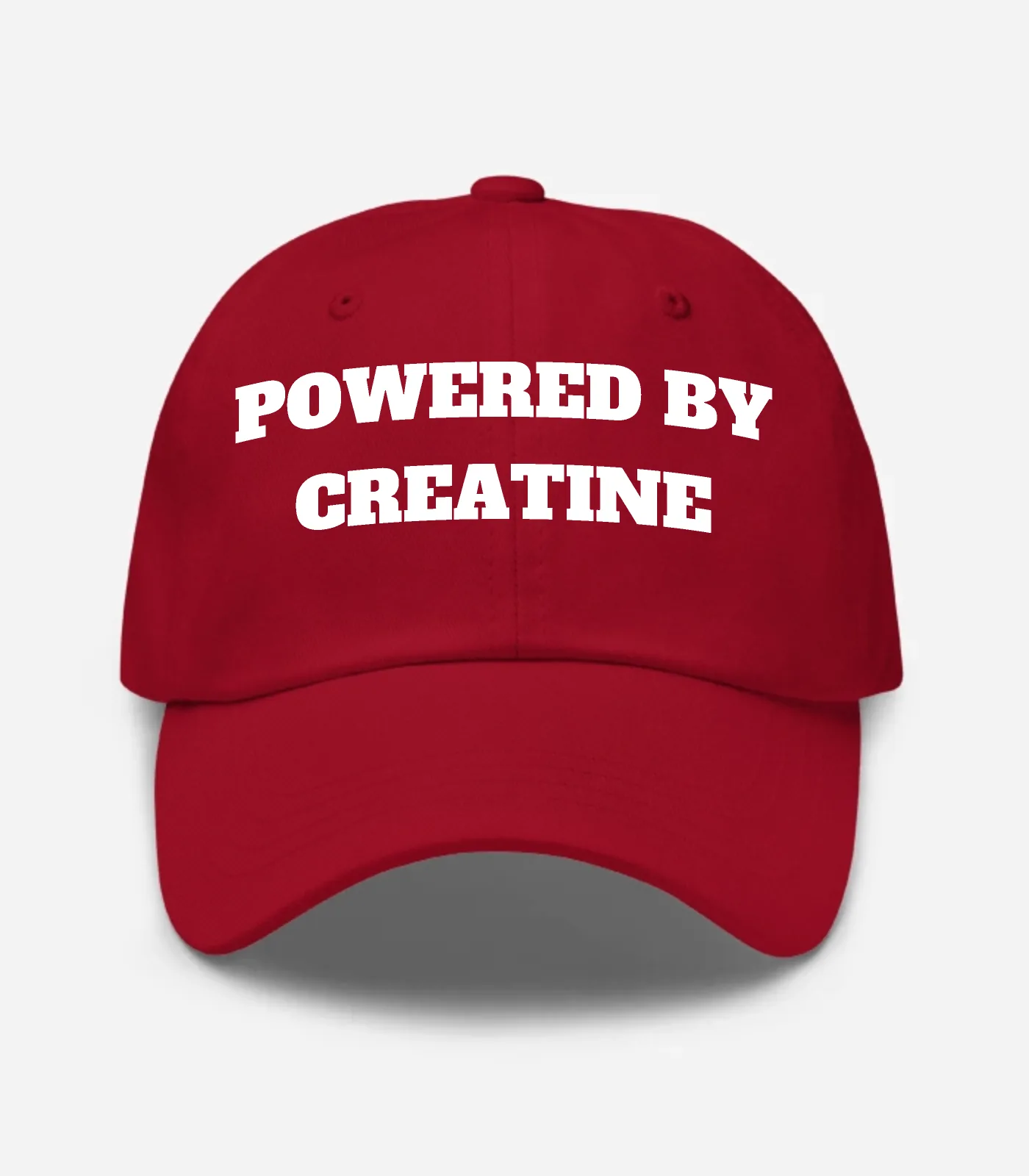 Powered By Creatine Hat - Cranberry
