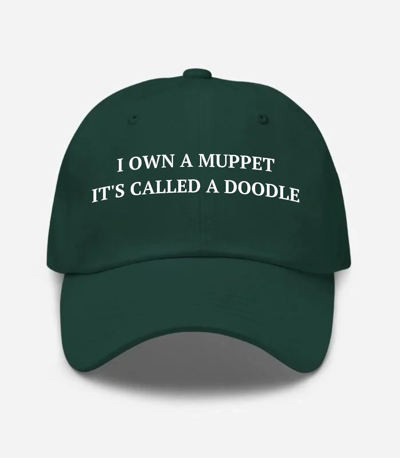 I Own A Muppet It's Called A Doodle Hat - Spruce
