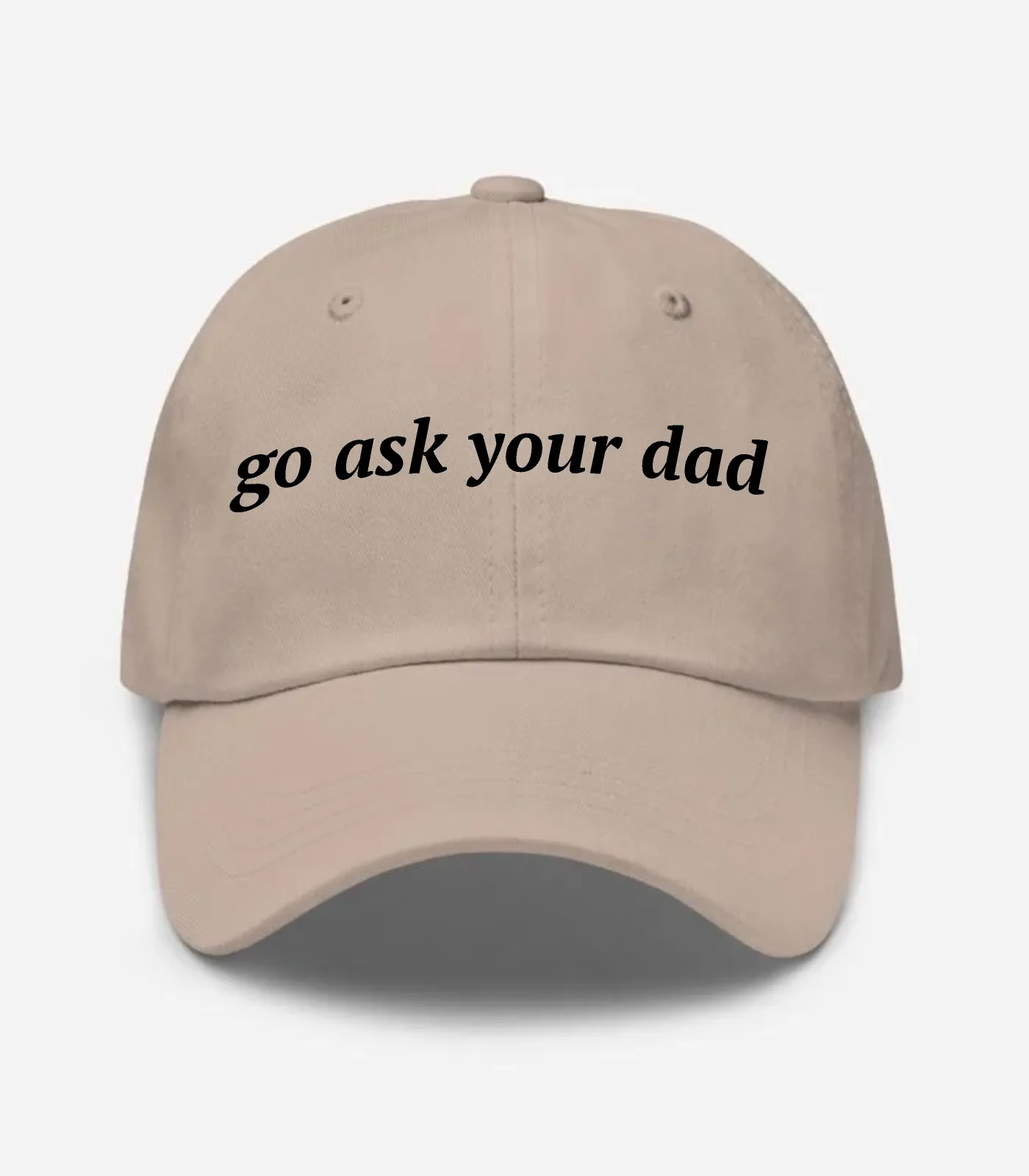 Go Ask Your Dad Hat - Stone
