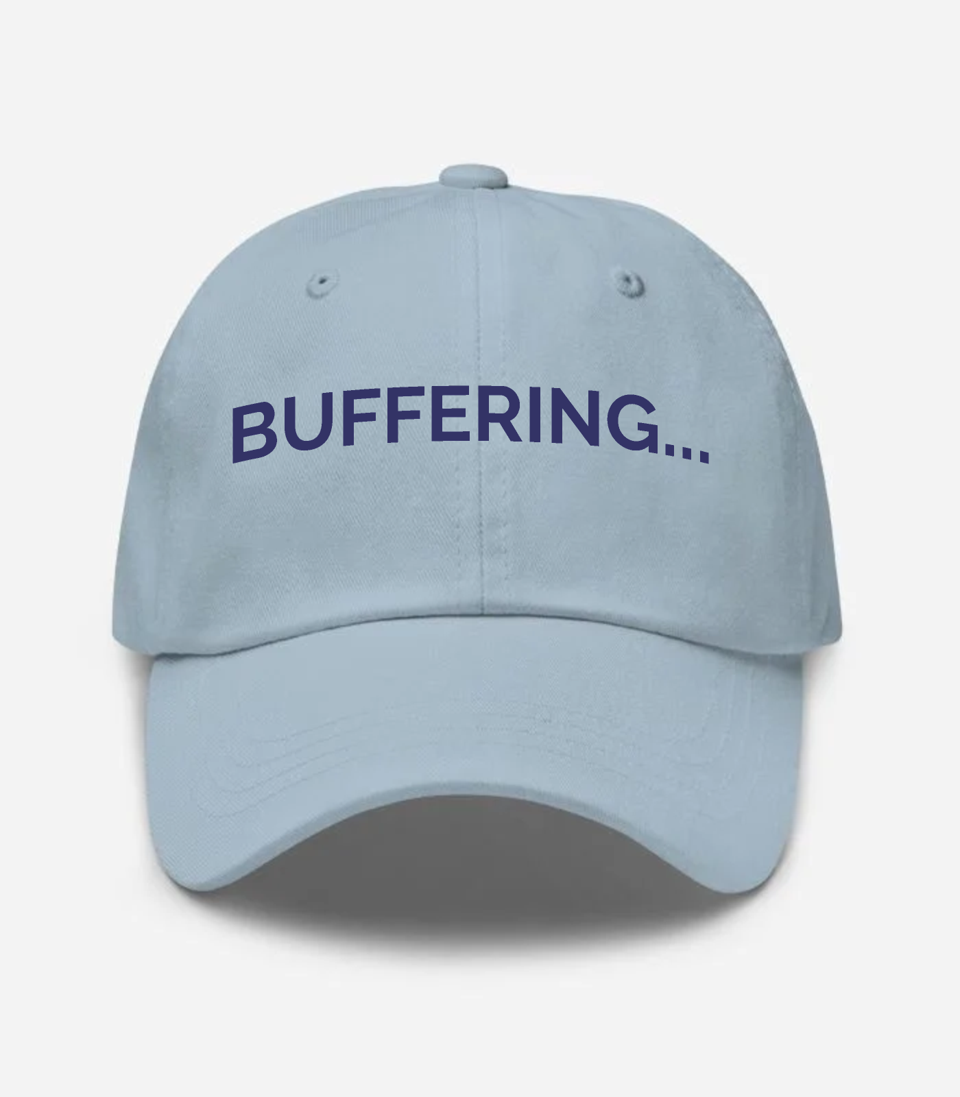Buffering... Hat - Light Blue