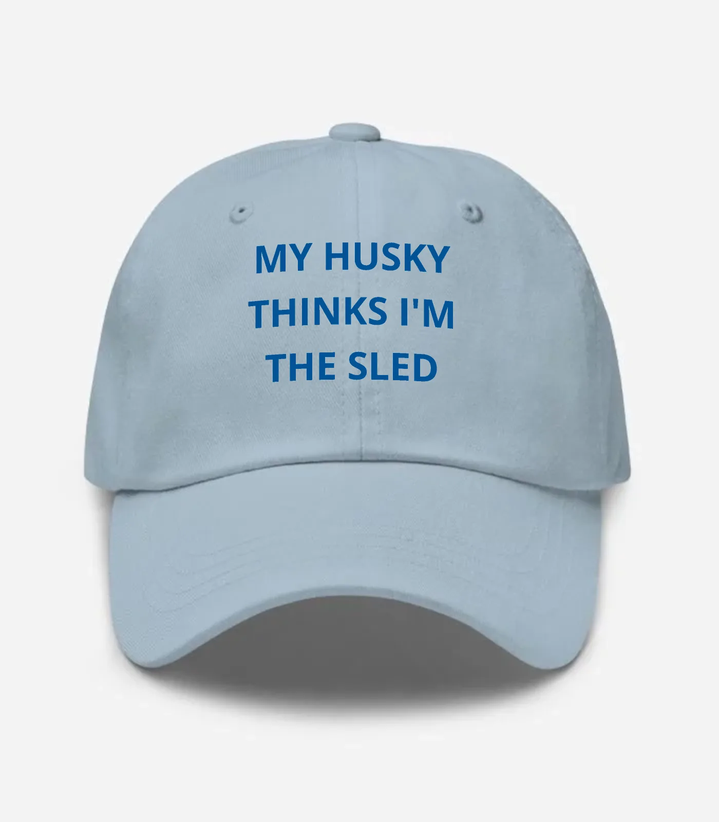 My Husky Thinks I'm The Sled Hat