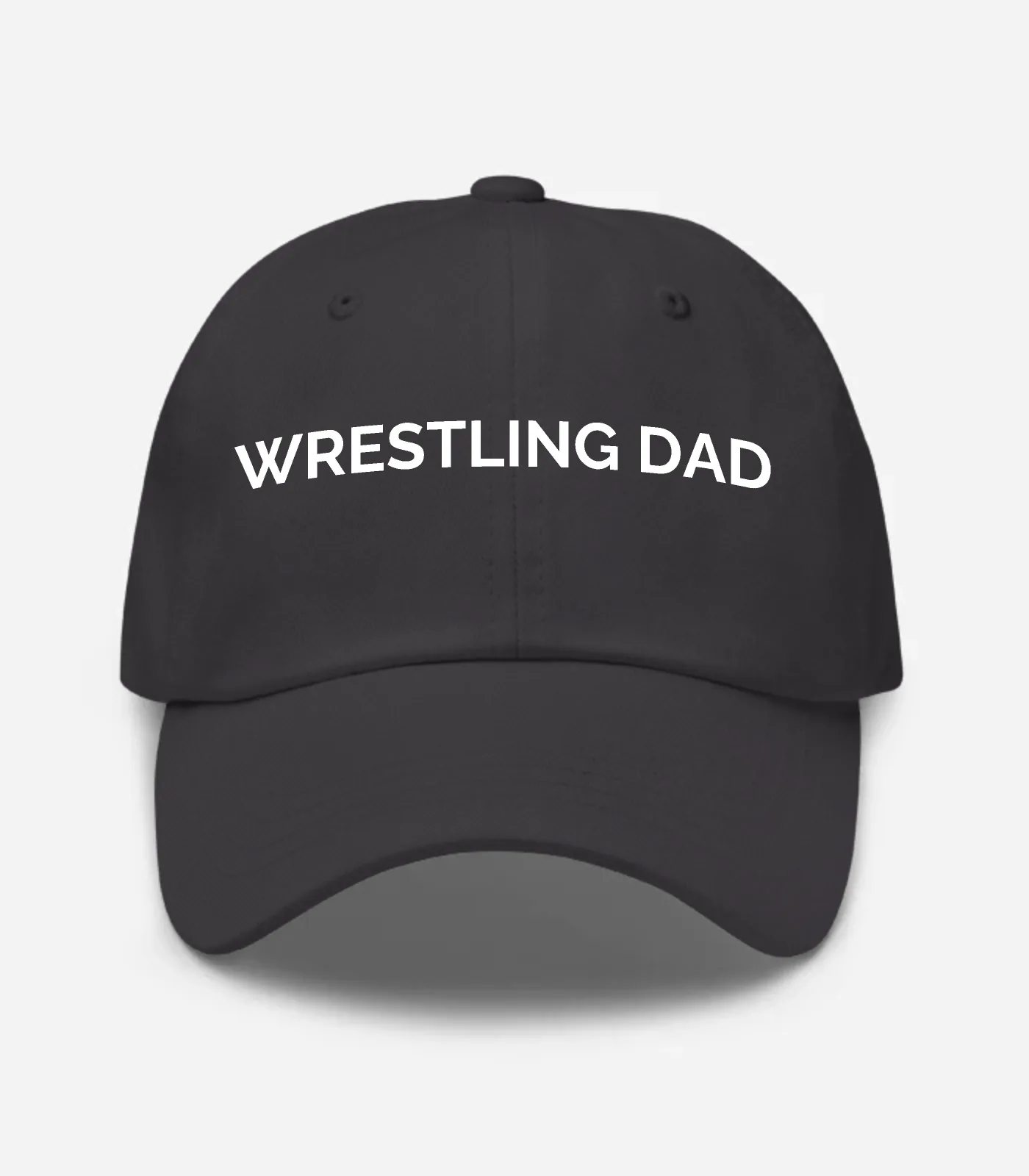Wrestling Dad Hat - Dark Grey