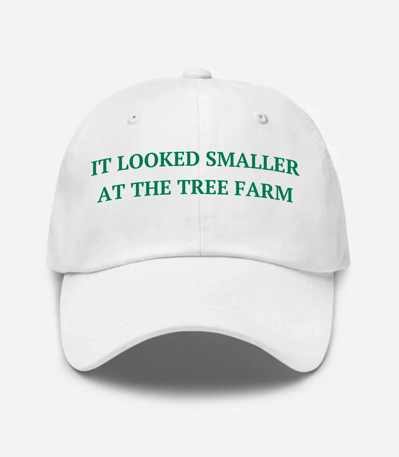 It Looked Smaller At The Tree Farm Hat