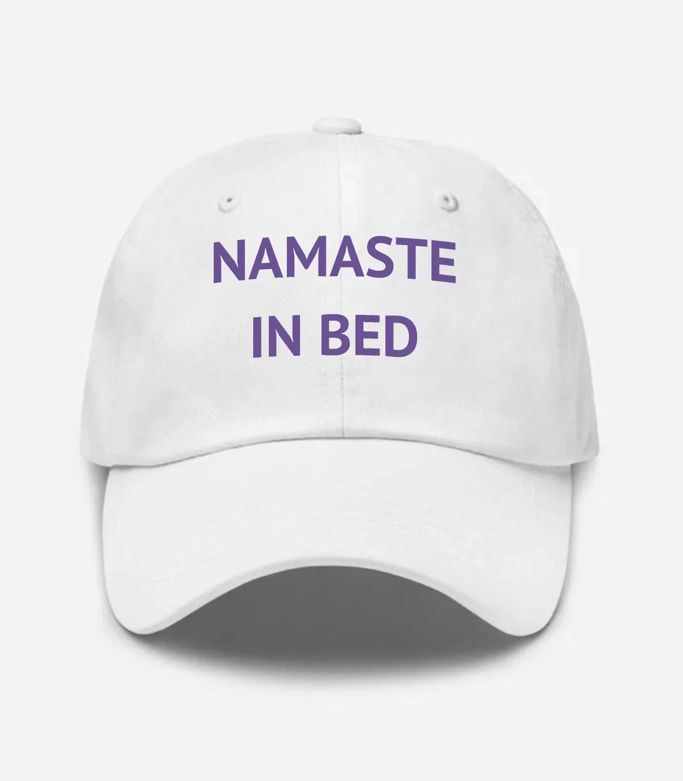 Namaste In Bed Hat - White