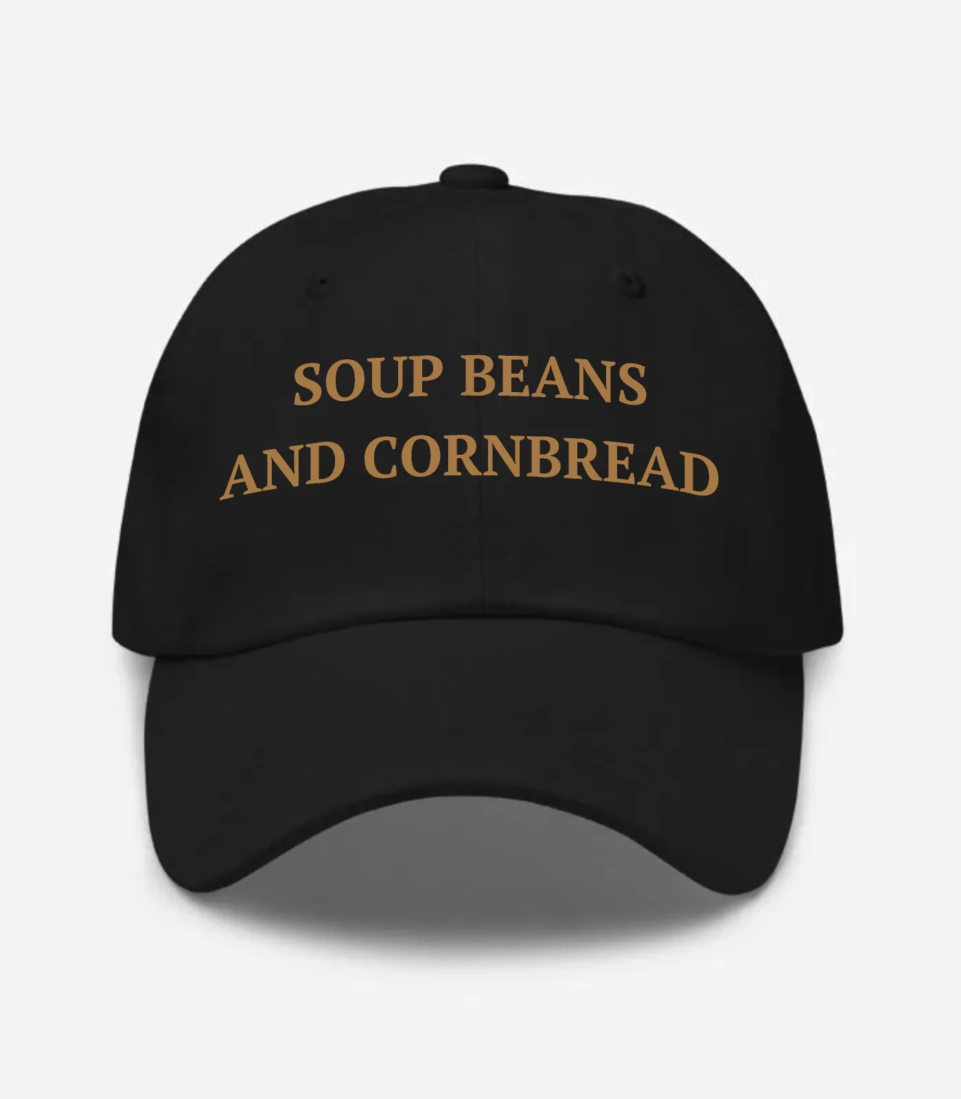 Soup Beans And Cornbread Hat - Black