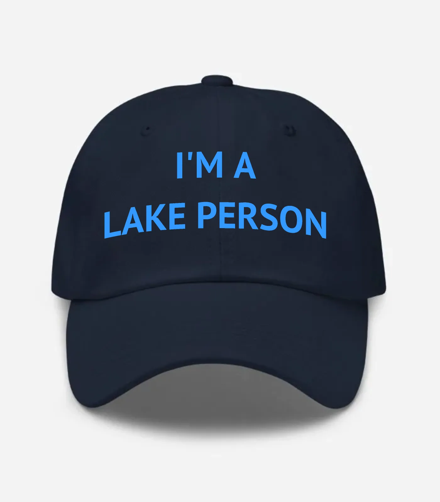 I'm A Lake Person Hat - Navy