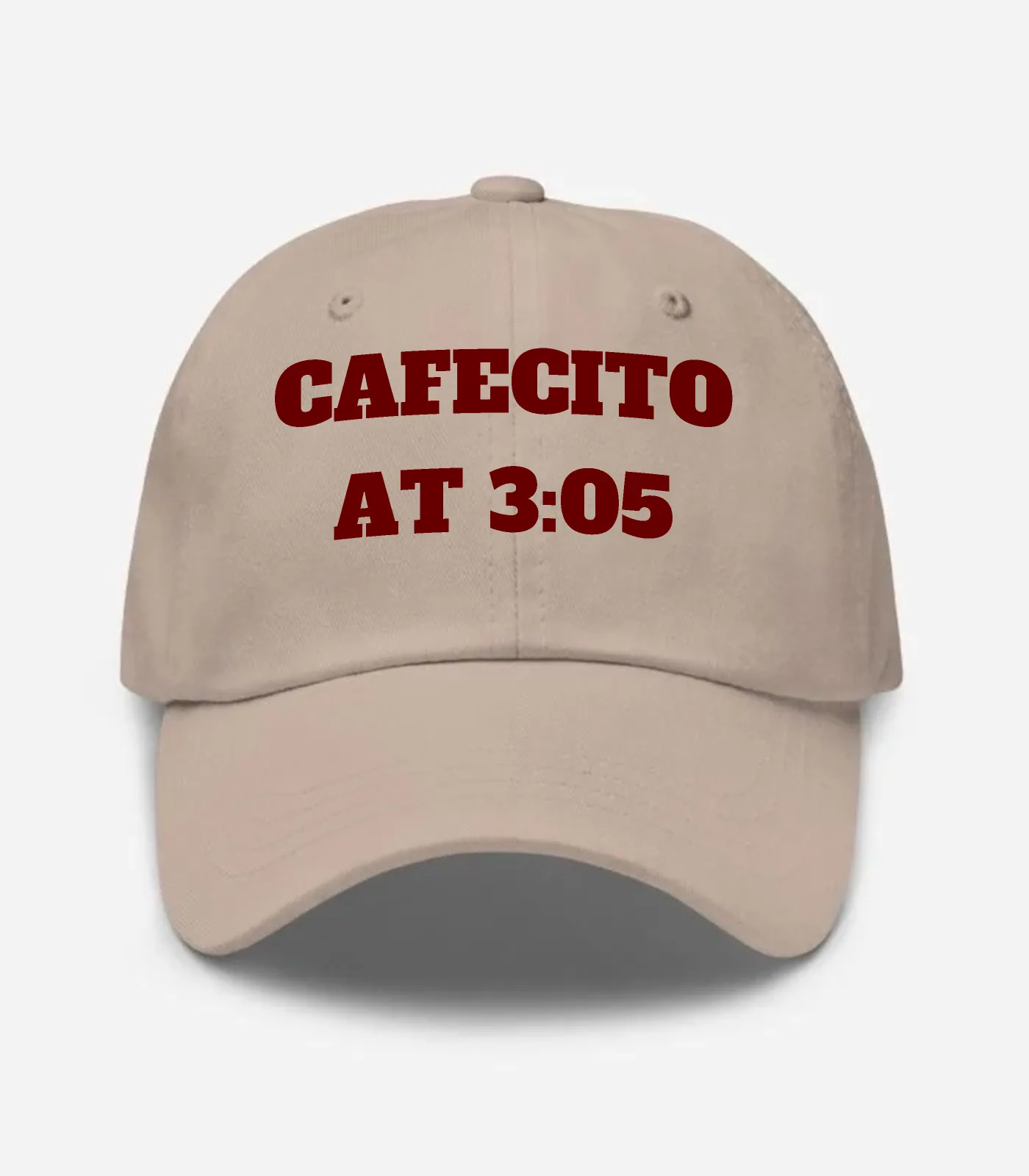 Cafecito At 3:05 Hat - Stone