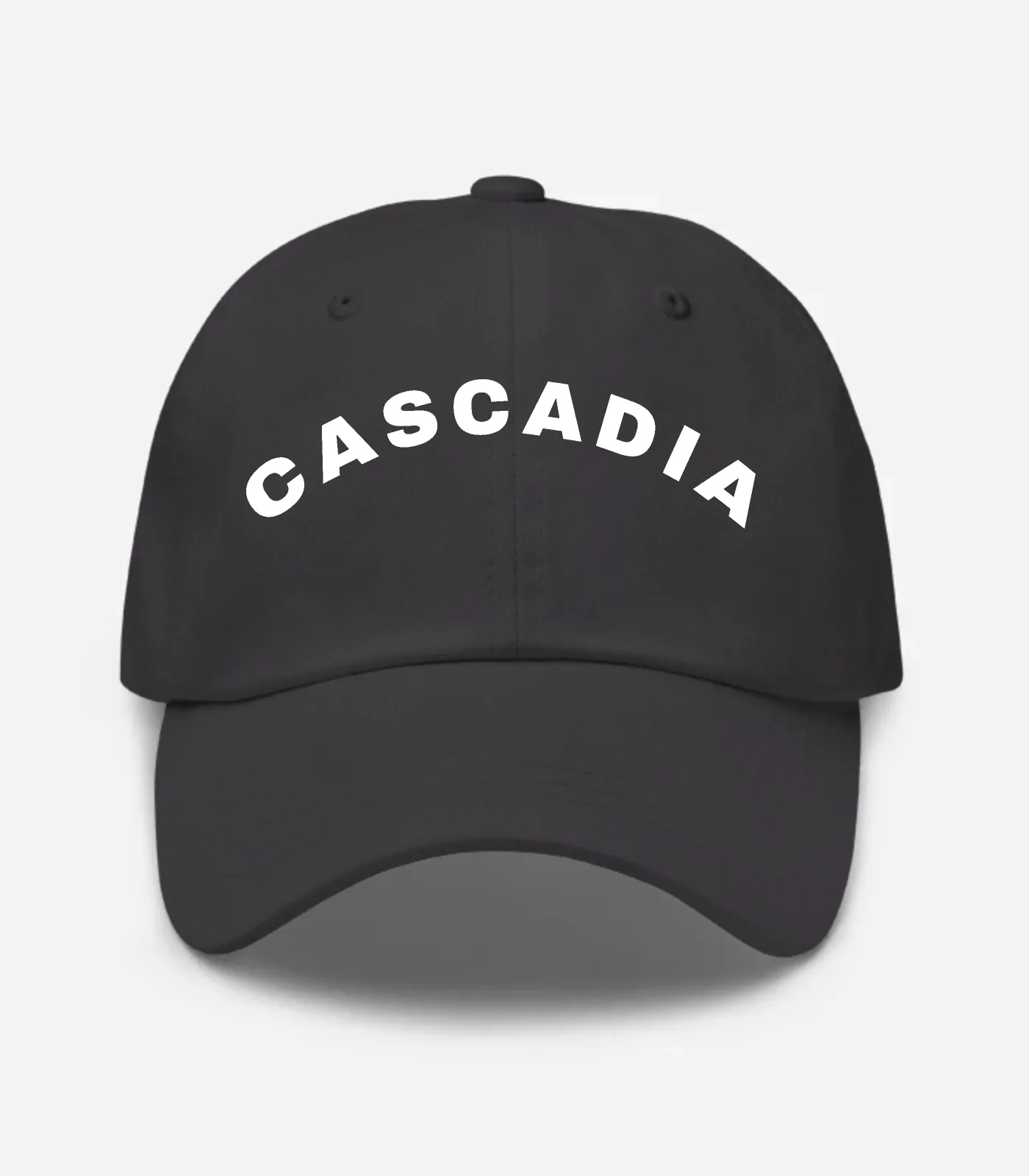 Cascadia Arched Hat - Dark Grey