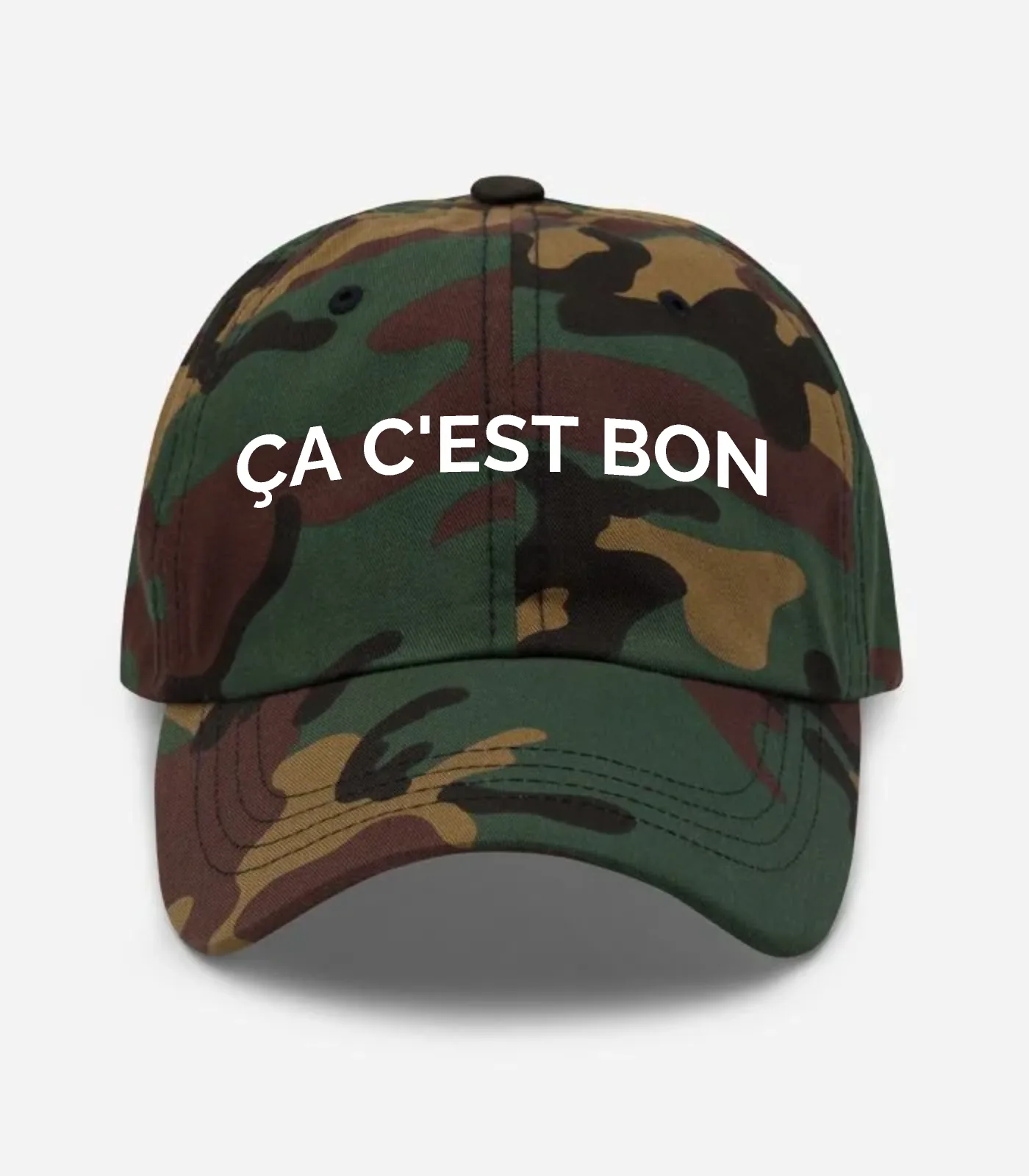 Ça C'est Bon Hat - Green Camo