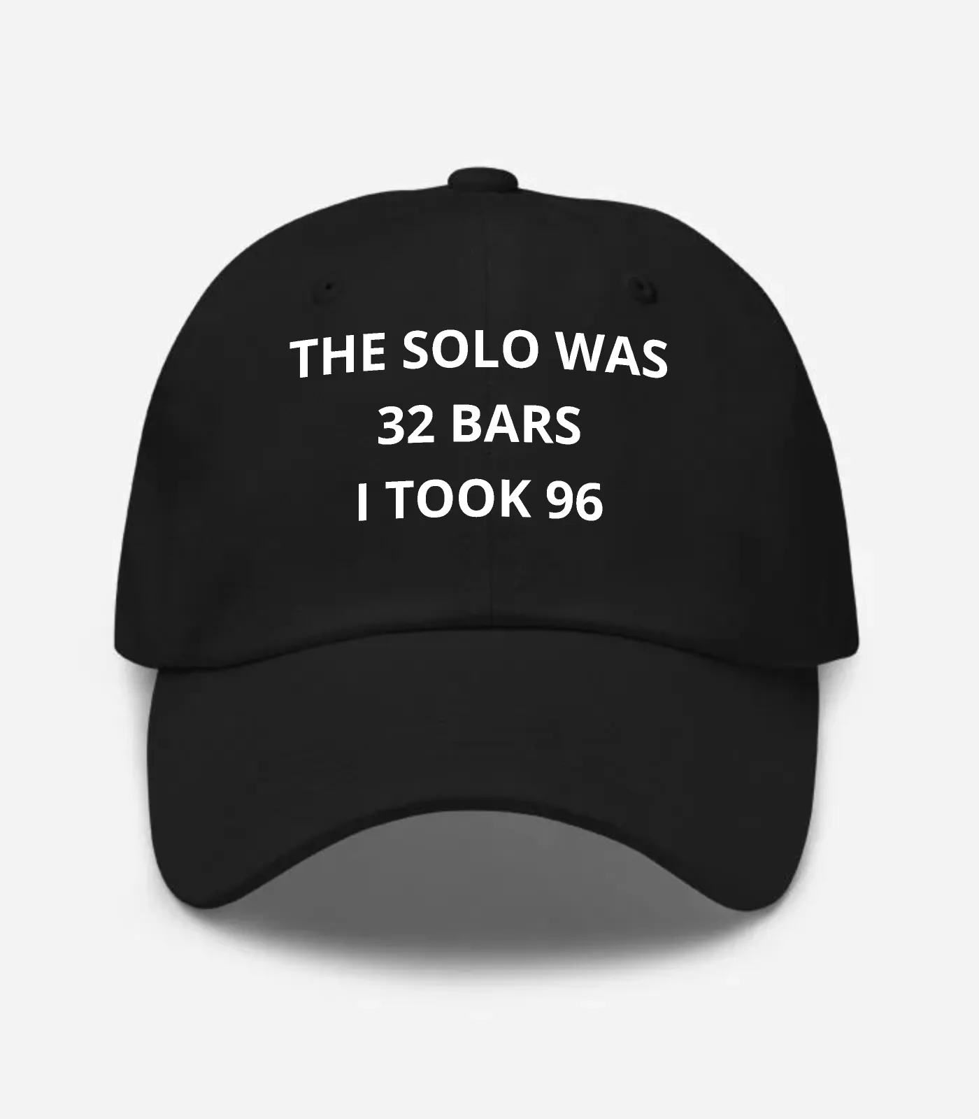 The Solo Was 32 Bars I Took 96 Hat