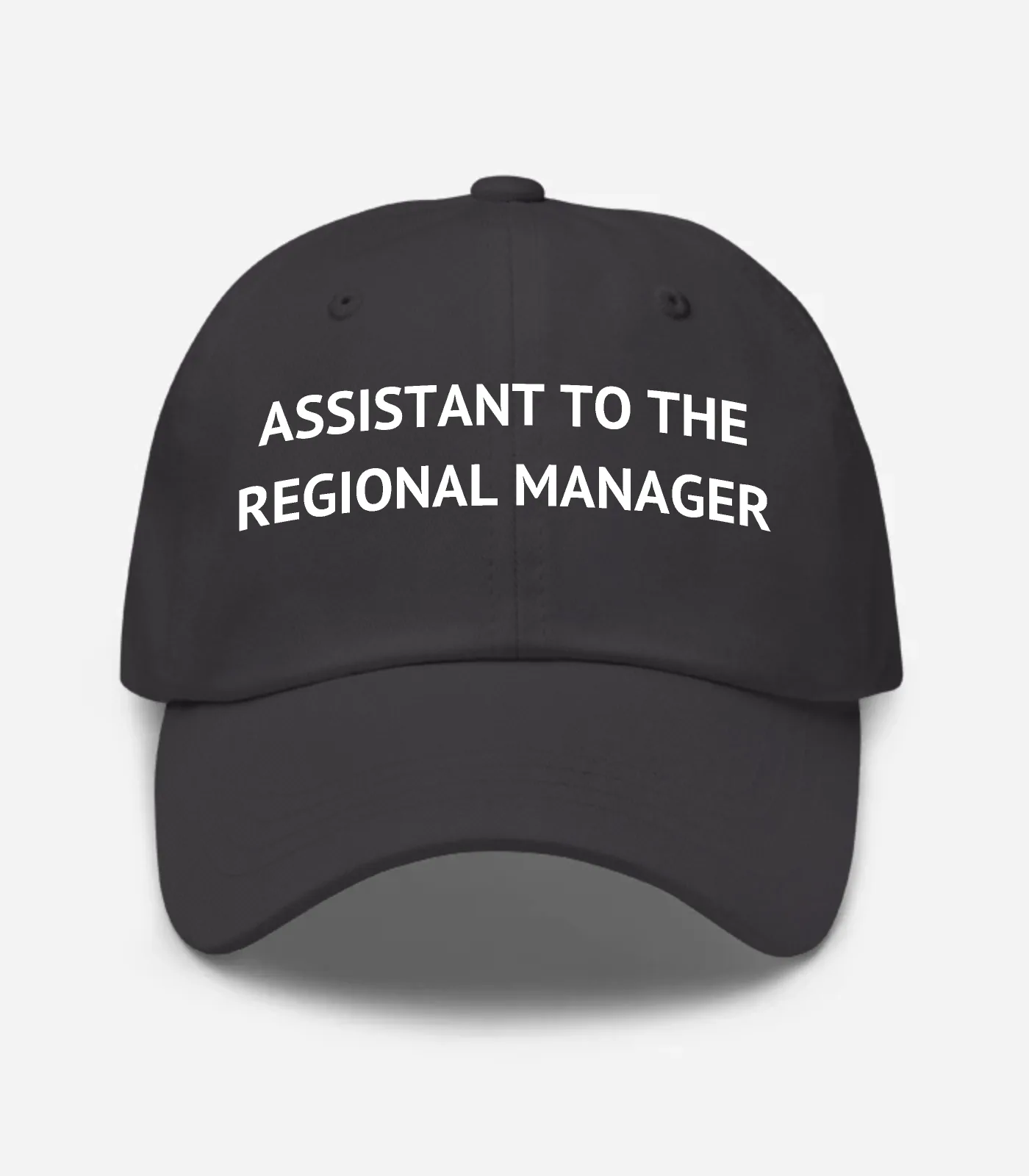 Assistant To The Regional Manager Hat - Dark Grey