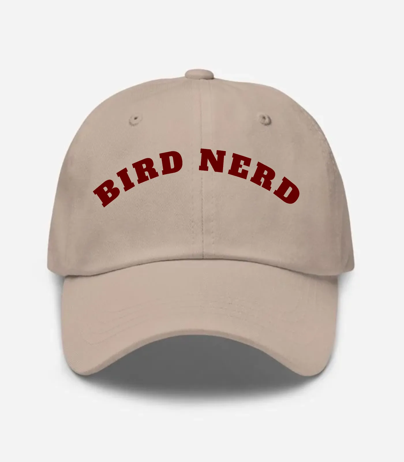 Bird Nerd Hat - Stone