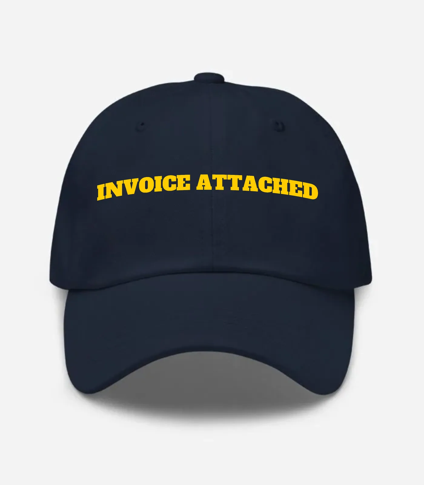 Invoice Attached Hat - Navy