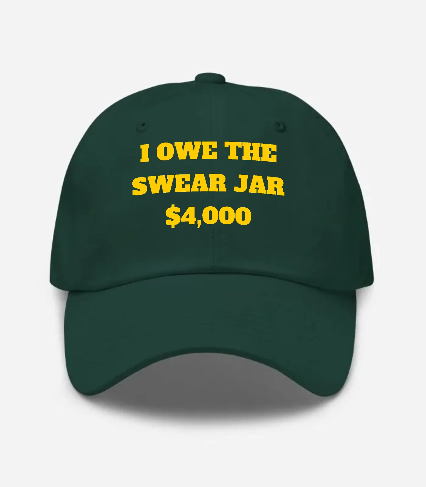 I Owe The Swear Jar $4,000 Hat - Spruce
