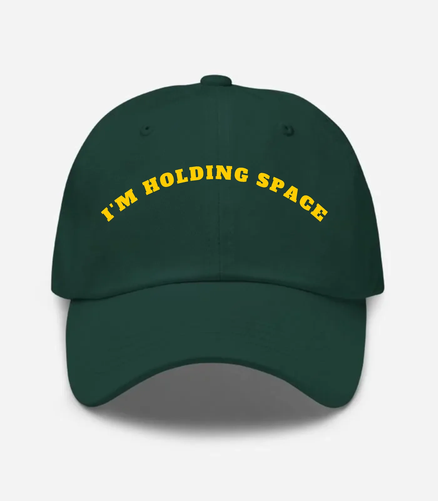 I'm Holding Space Arched Hat - Spruce