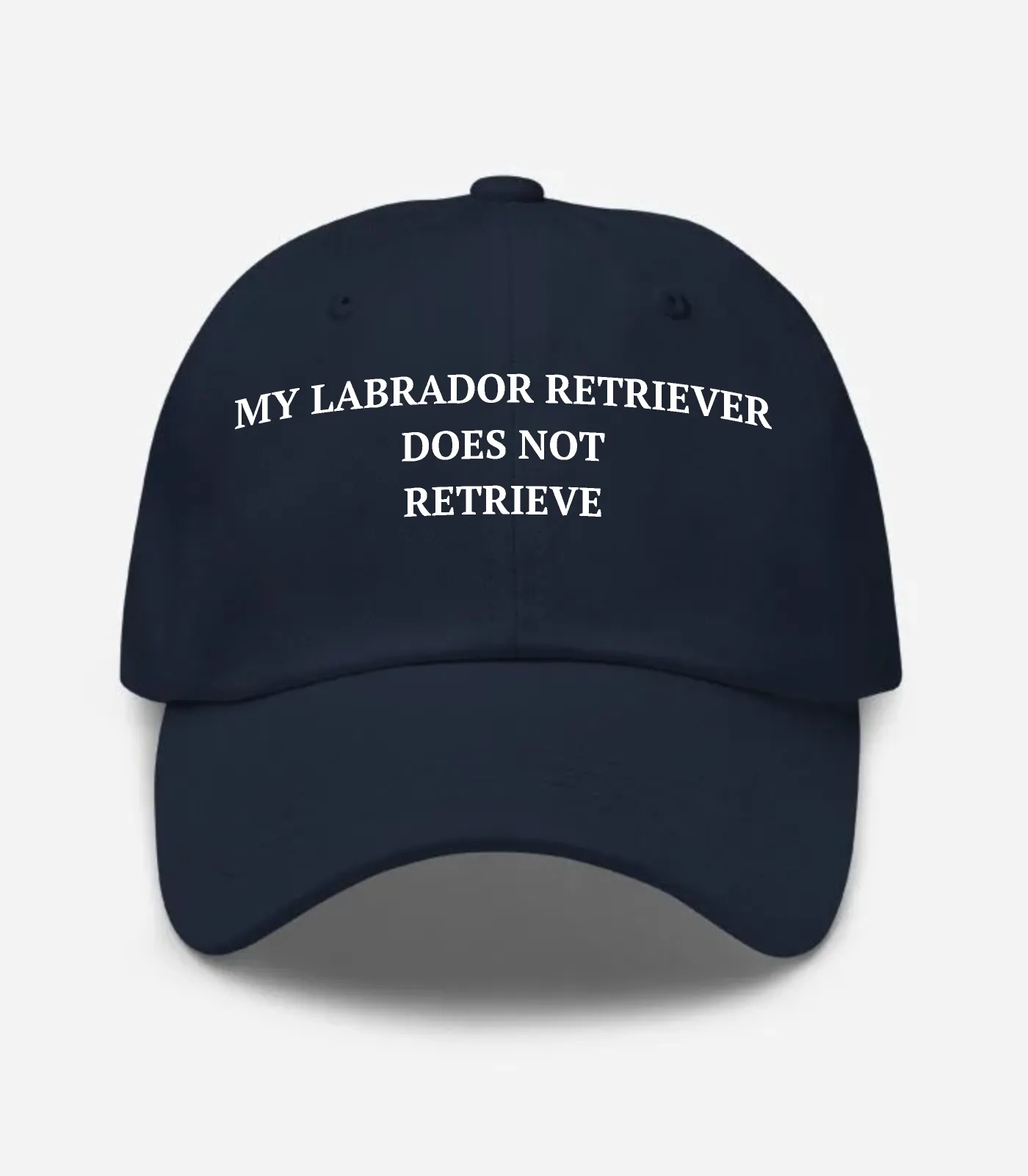 My Labrador Retriever Does Not Retrieve Hat - Navy