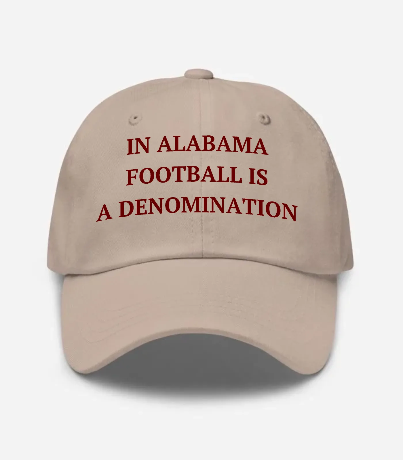 In Alabama Football Is A Denomination Hat