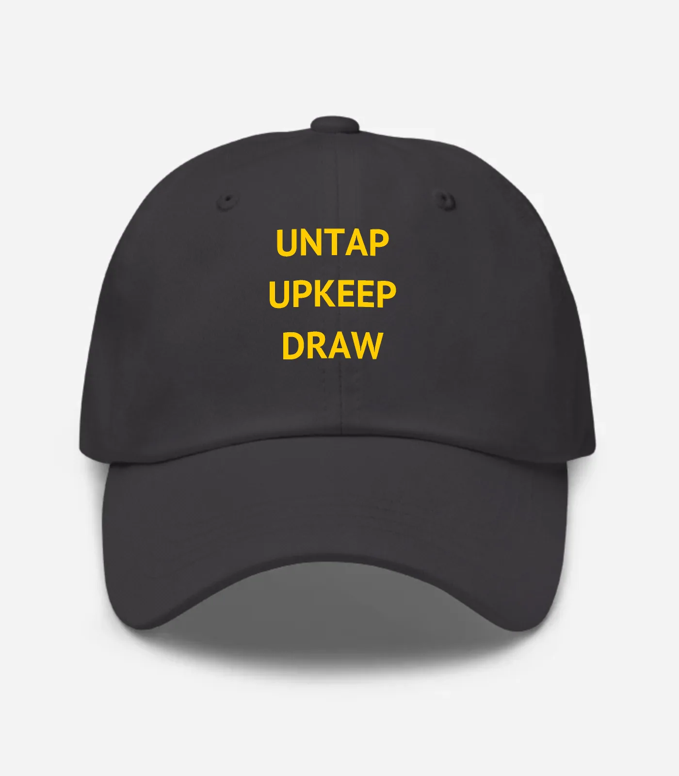 Untap Upkeep Draw Hat - Dark Grey