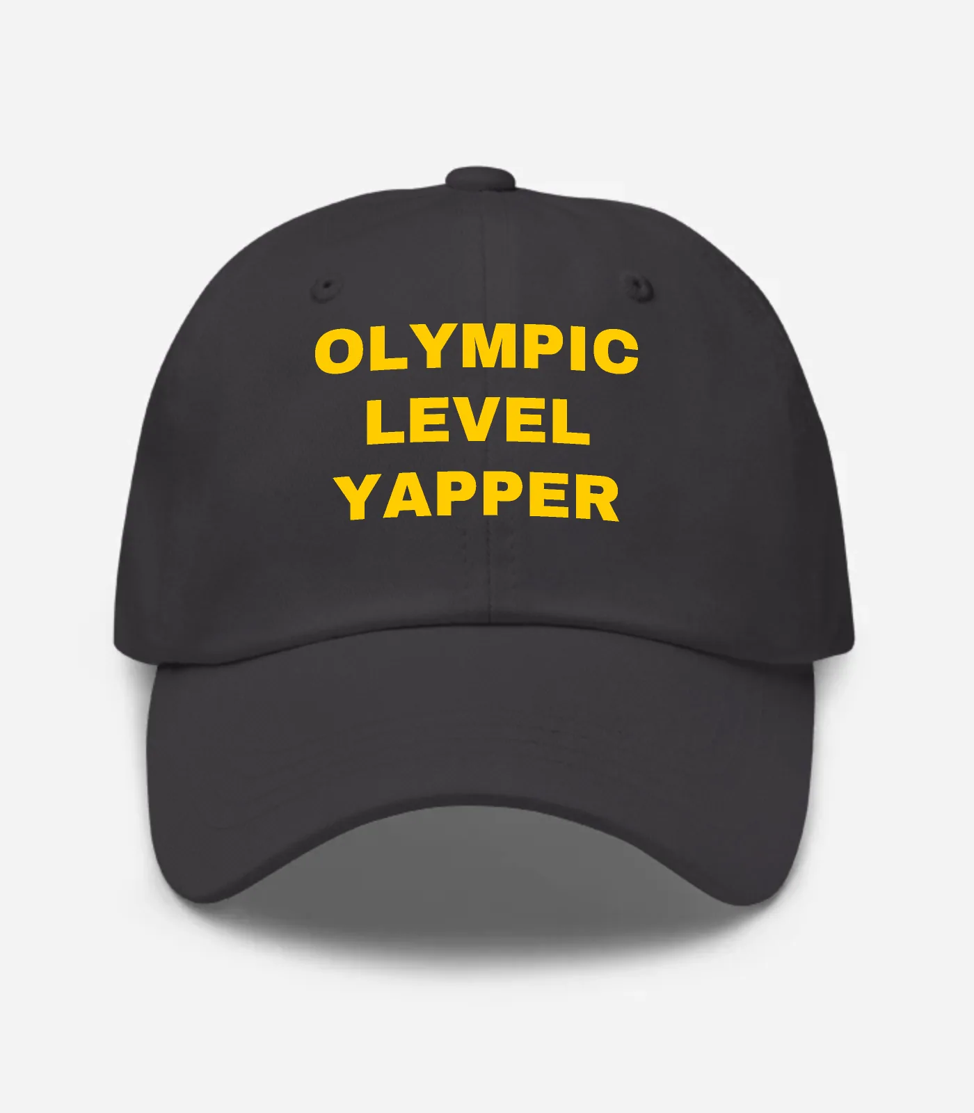 Olympic Level Yapper Hat - Dark Grey
