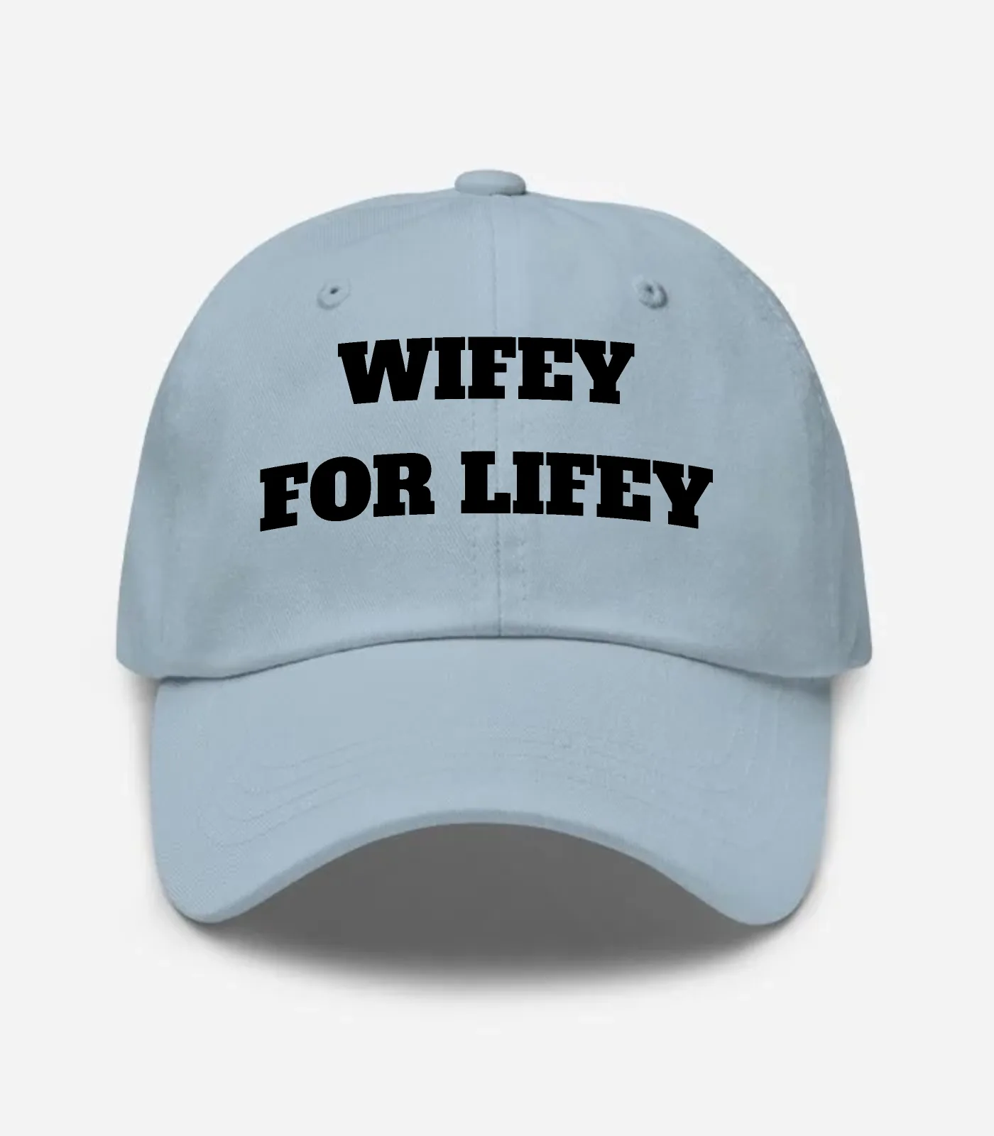 Wifey For Lifey Hat - Light Blue