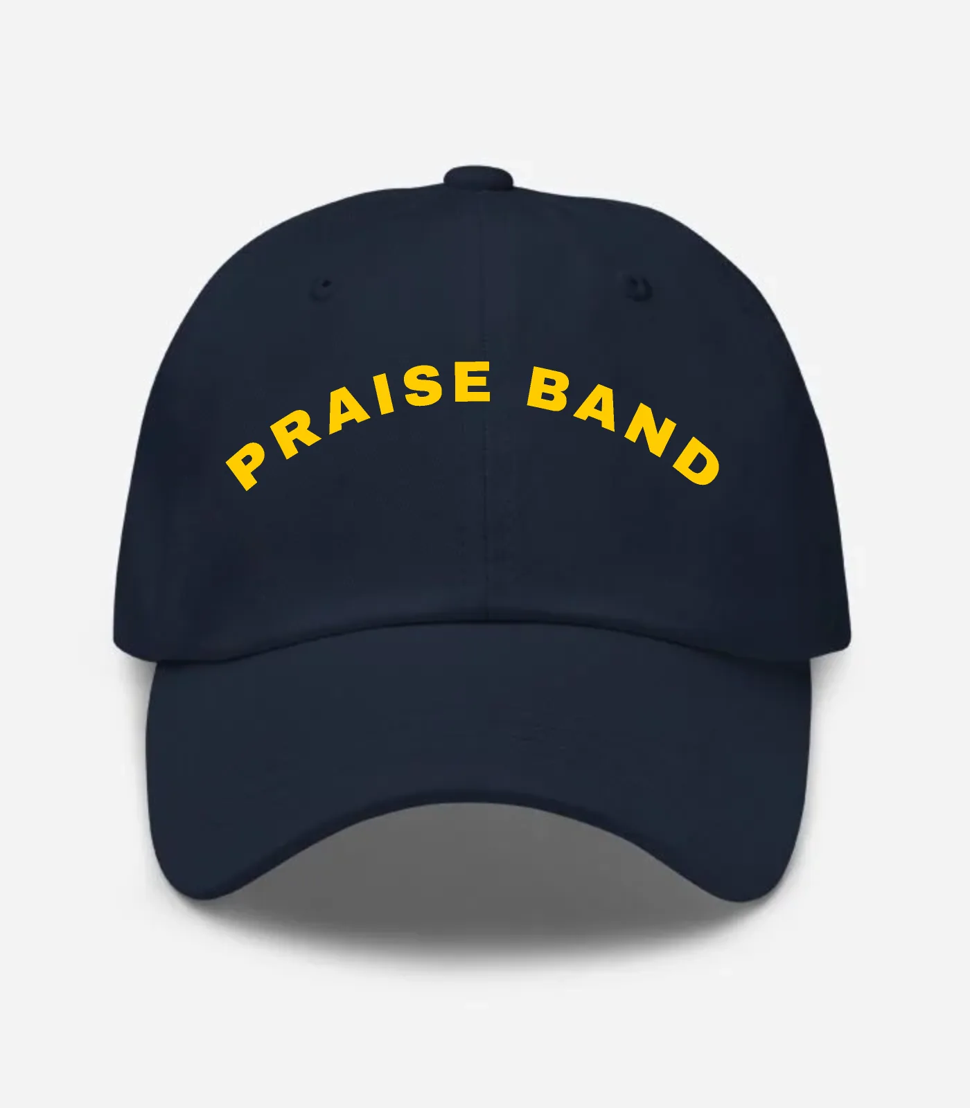 Praise Band Arched Hat - Navy