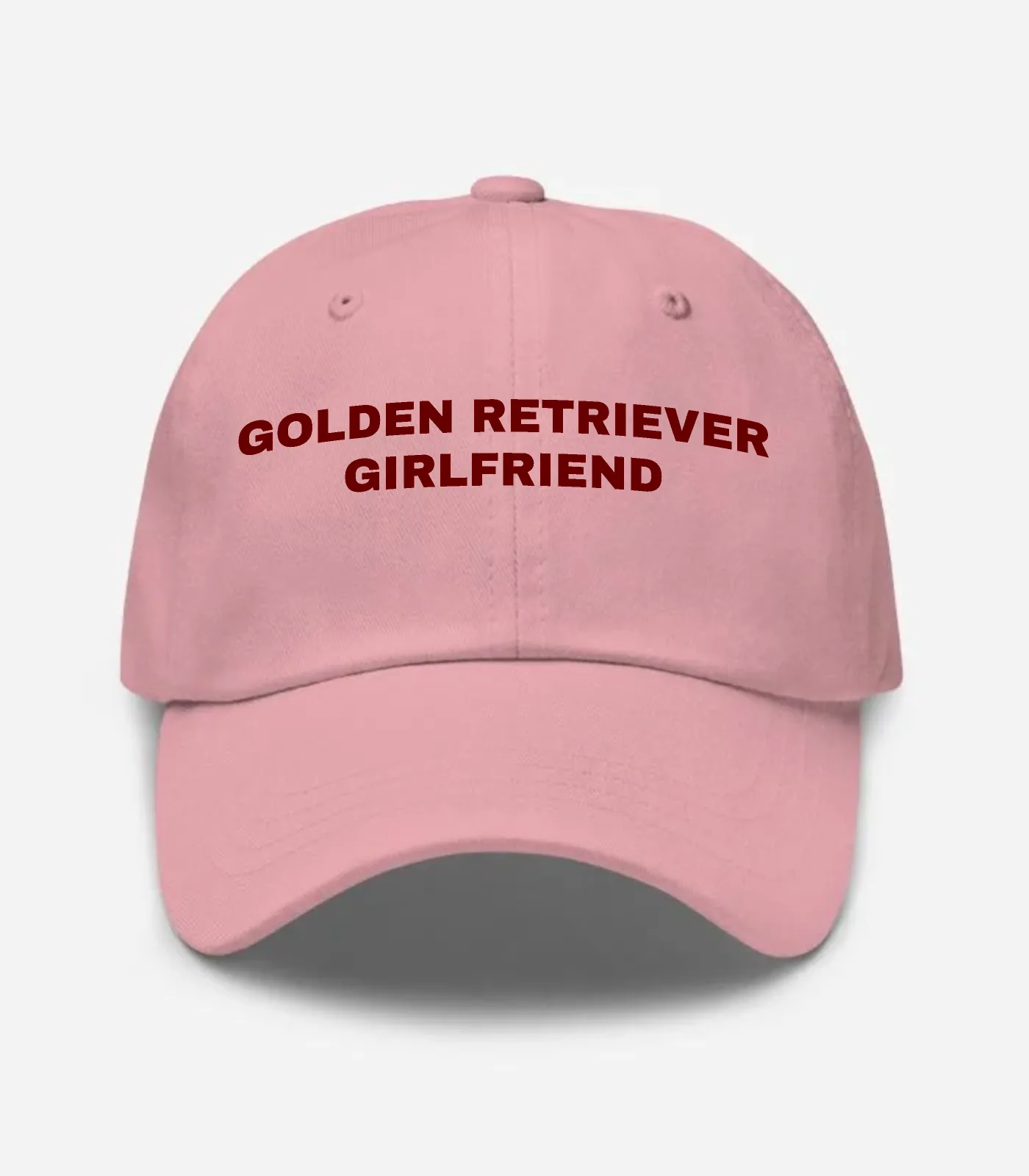 Golden Retriever Girlfriend Hat - Pink