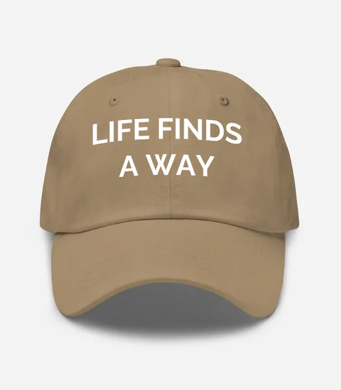 Life Finds A Way Hat - Khaki
