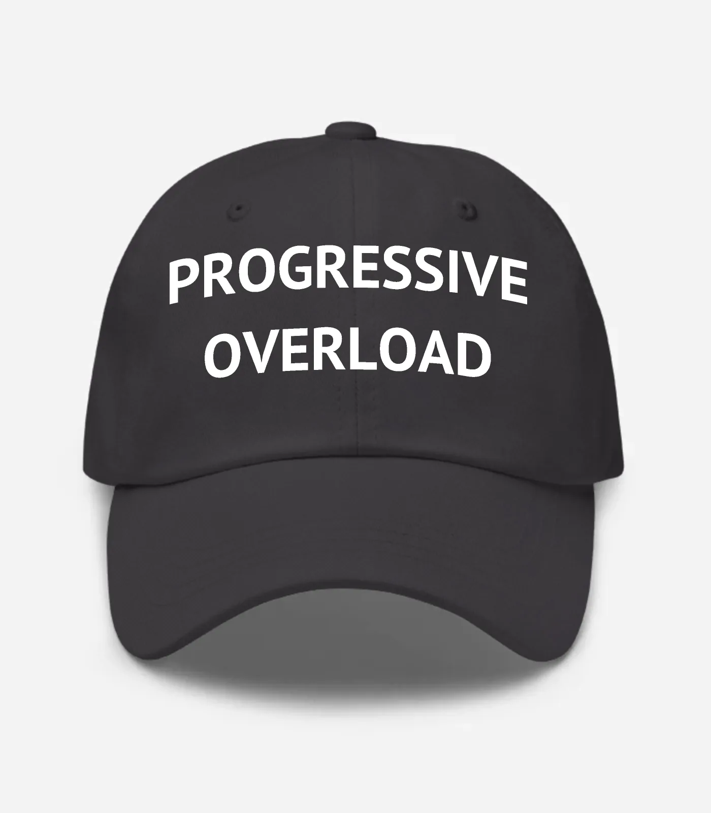 Progressive Overload Hat - Dark Grey