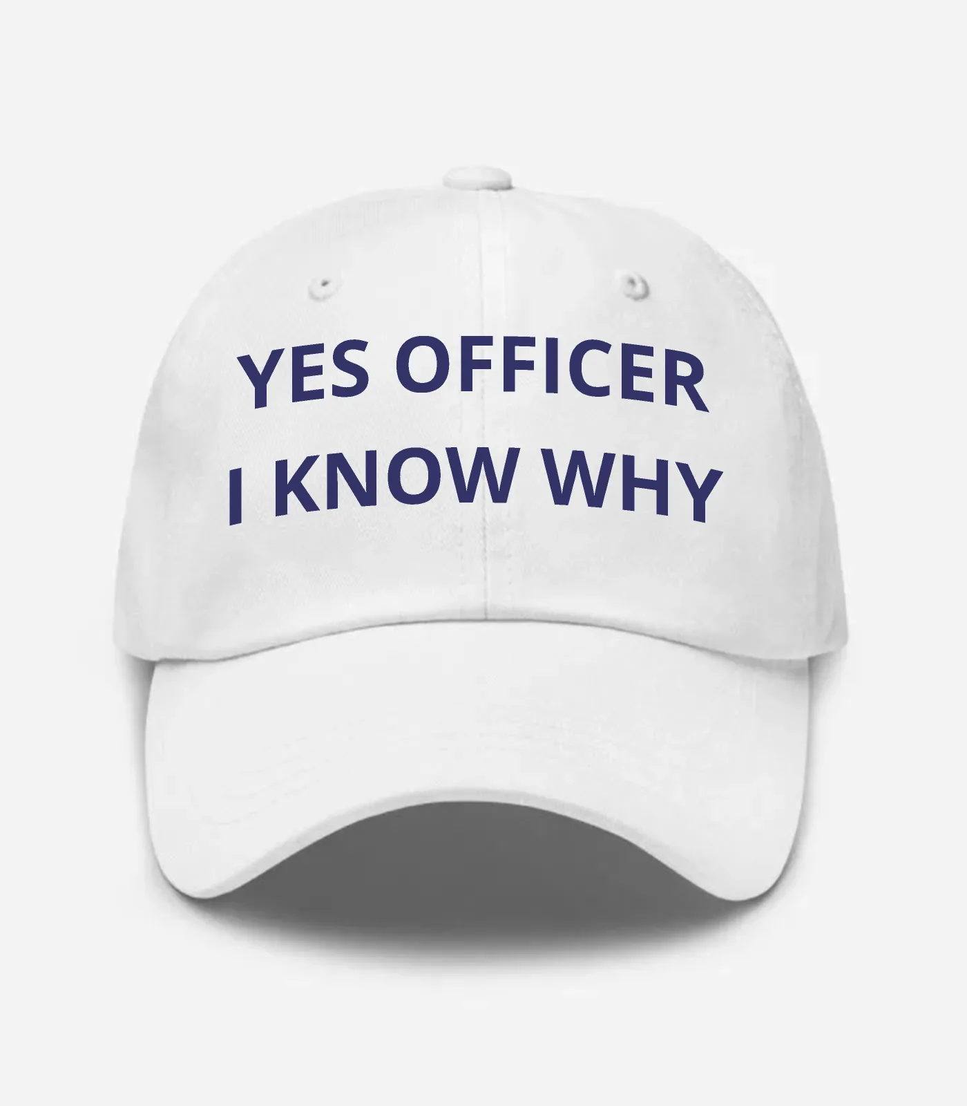 Yes Officer I Know Why Hat