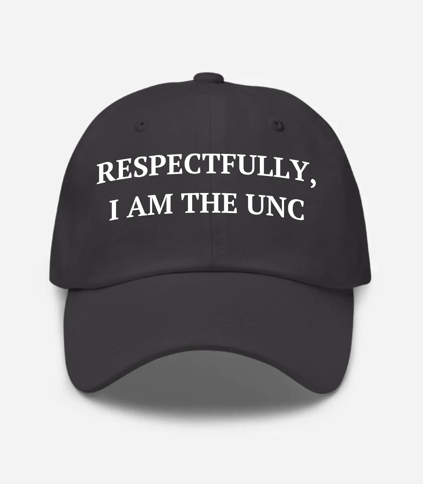 Respectfully, I Am The Unc Hat - Dark Grey