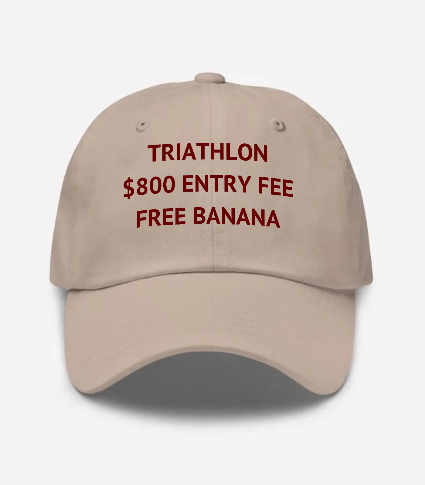 Triathlon $800 Entry Fee Free Banana Hat