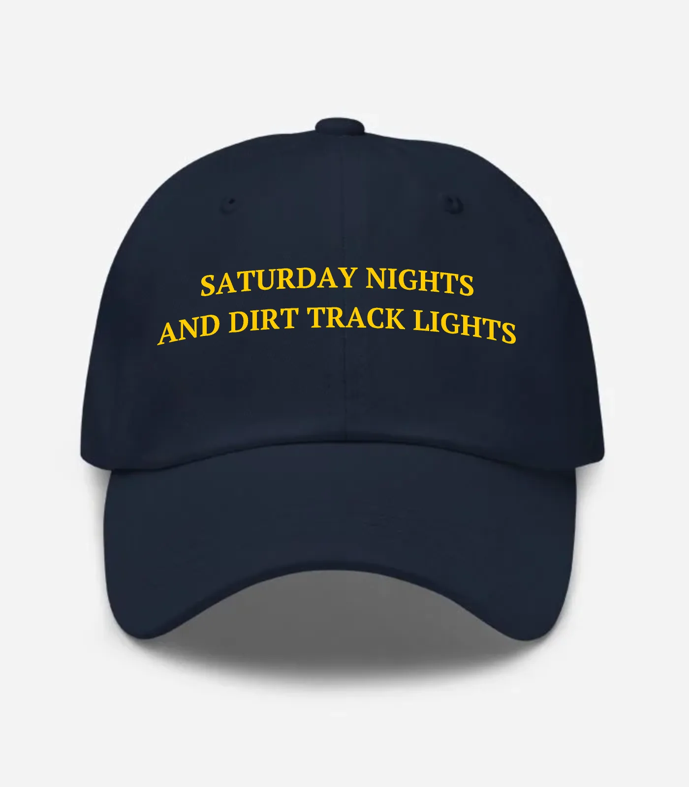 Saturday Nights And Dirt Track Lights Hat - Navy