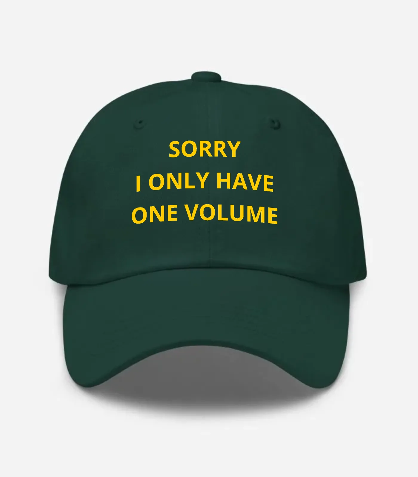 Sorry I Only Have One Volume Hat - Spruce