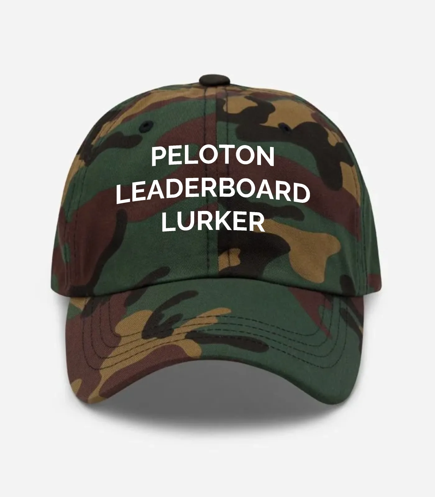 Peloton Leaderboard Lurker Hat - Green Camo