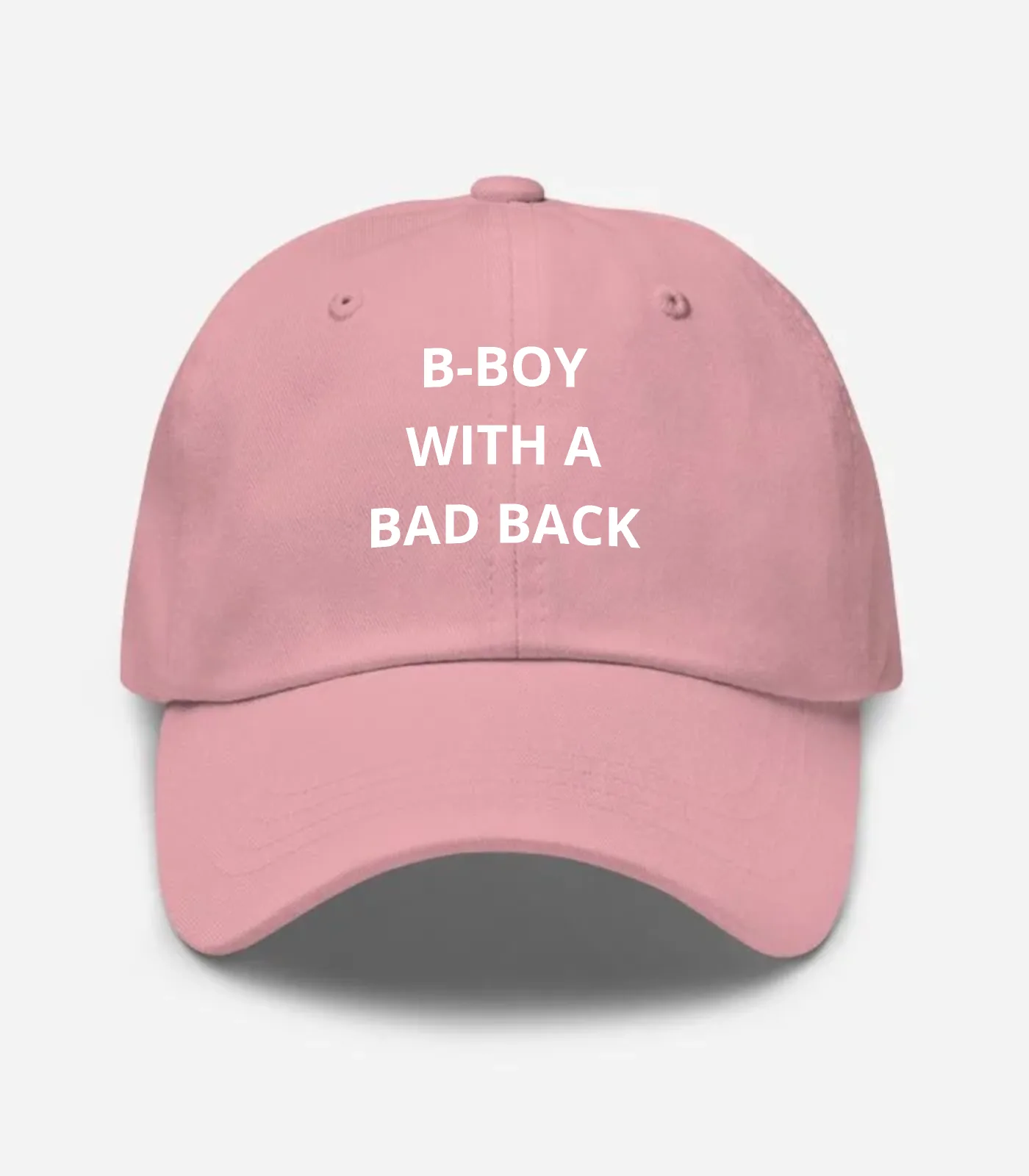 B-boy With A Bad Back Hat - Pink