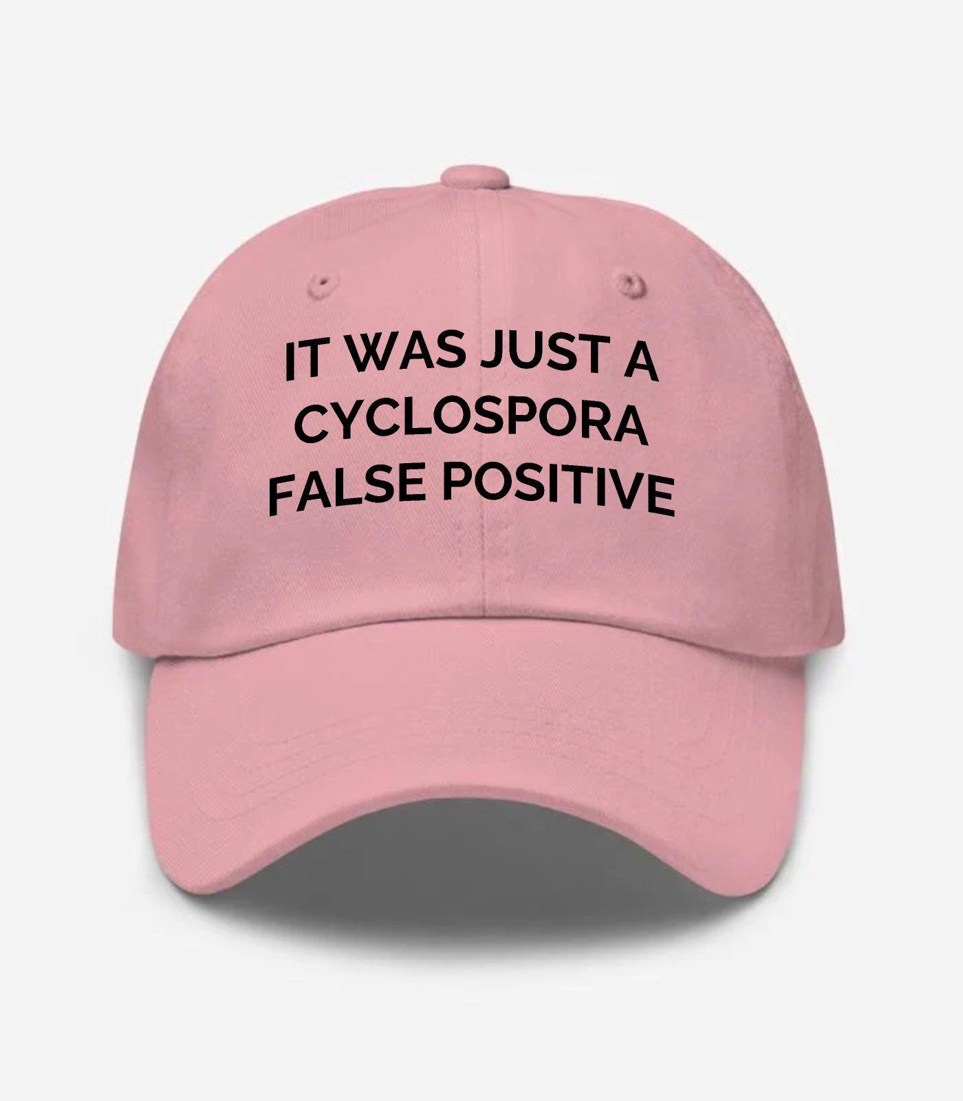 It Was Just A Cyclospora Fa... Hat - Pink