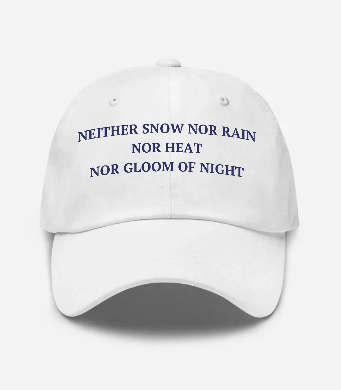 Neither Snow Nor Rain Nor Heat Nor Gloom Of Night Hat