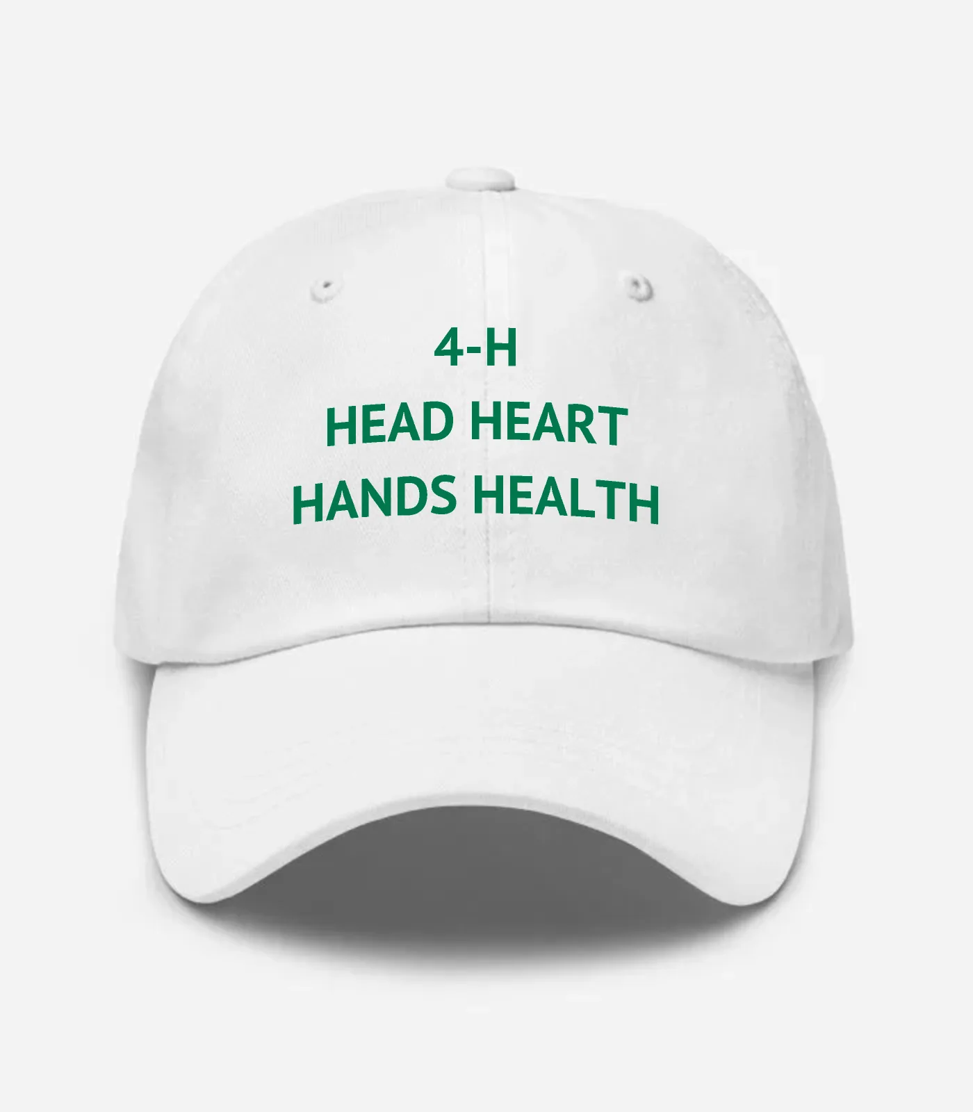 4-H Head Heart Hands Health Hat - White